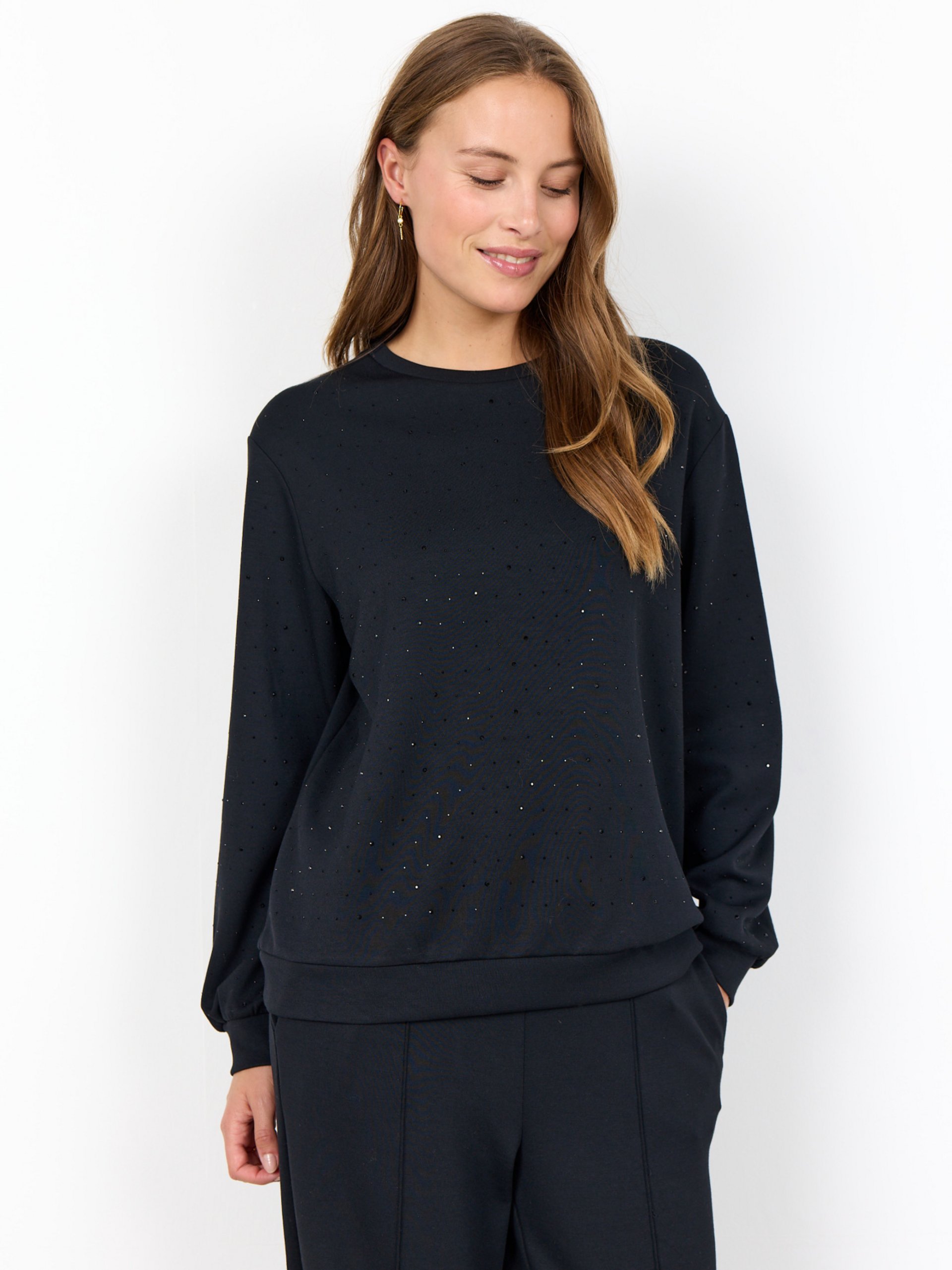 soyaconcept® Bluza - SC-Banu Kobiety Sztuczne włókno czarny