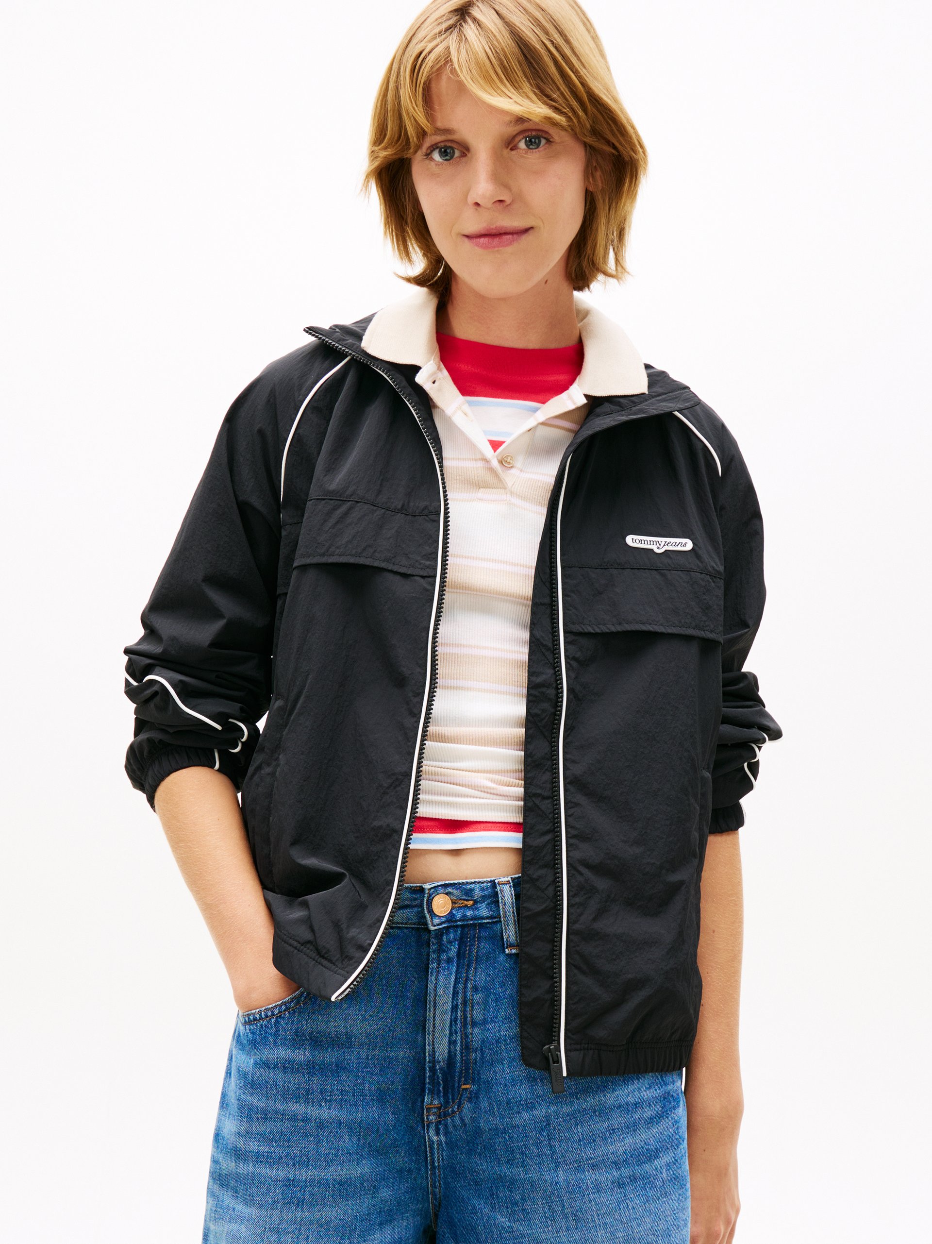 Tommy Jeans Kurtka Kobiety czarny