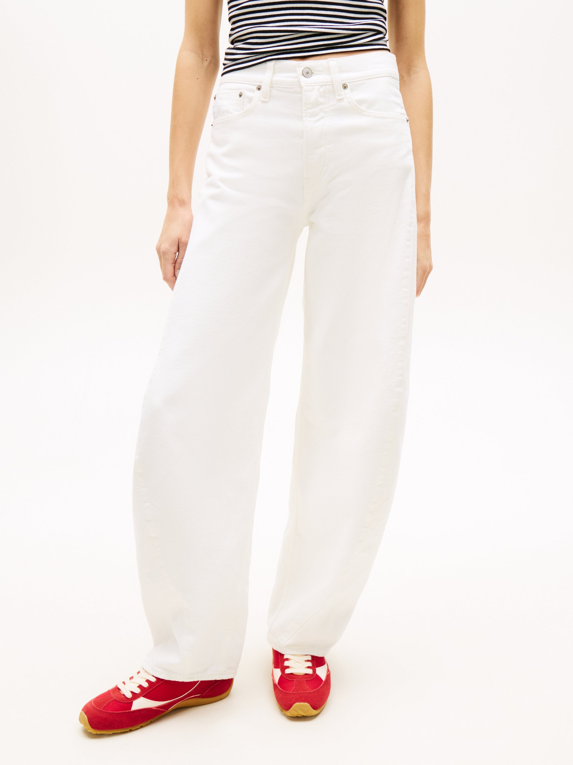 Tommy Jeans Dżinsy Kobiety Bawełna (100%) biały, 27-30