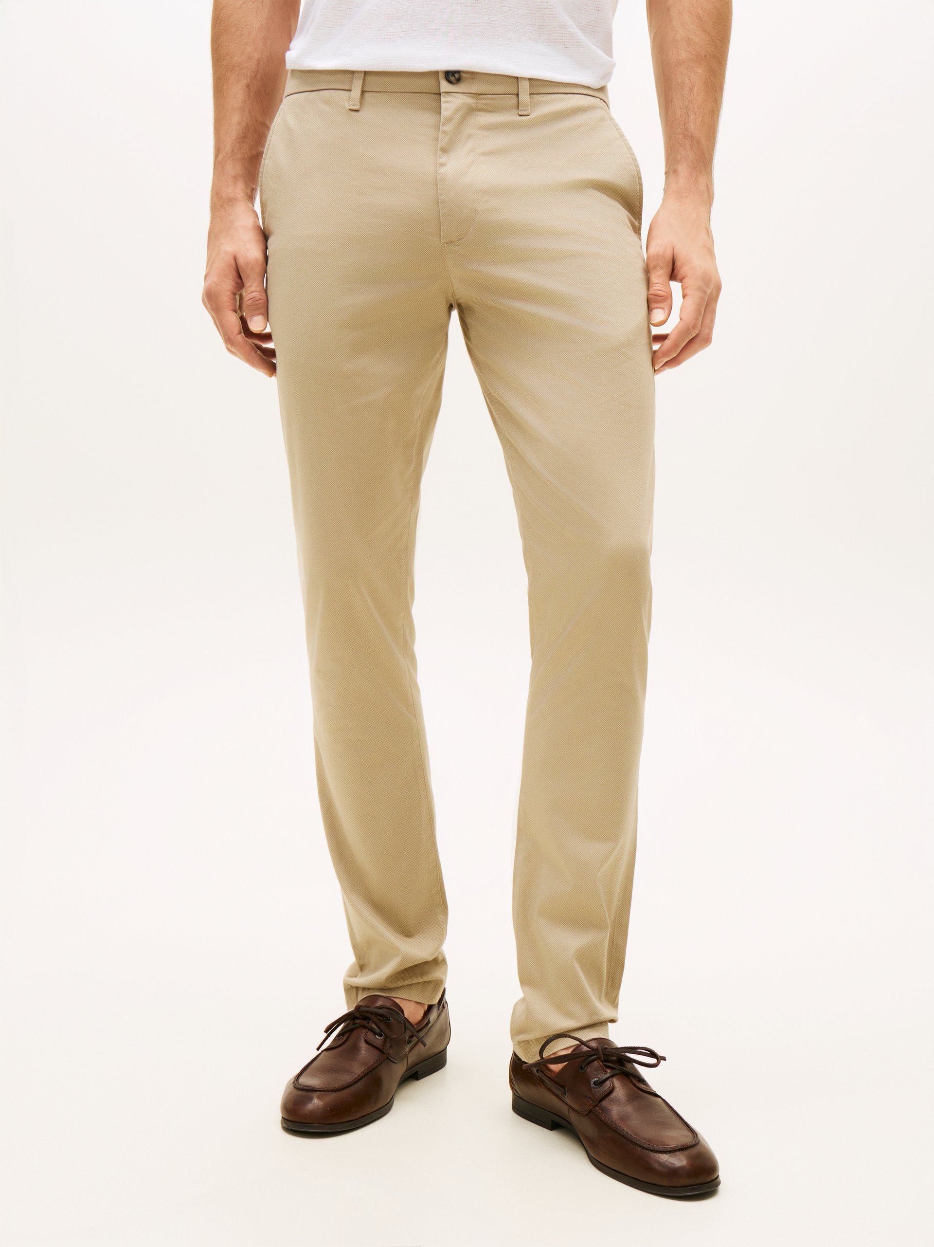 Tommy Hilfiger Chino - Bleecker Mężczyźni Bawełna beżowy, 33-34