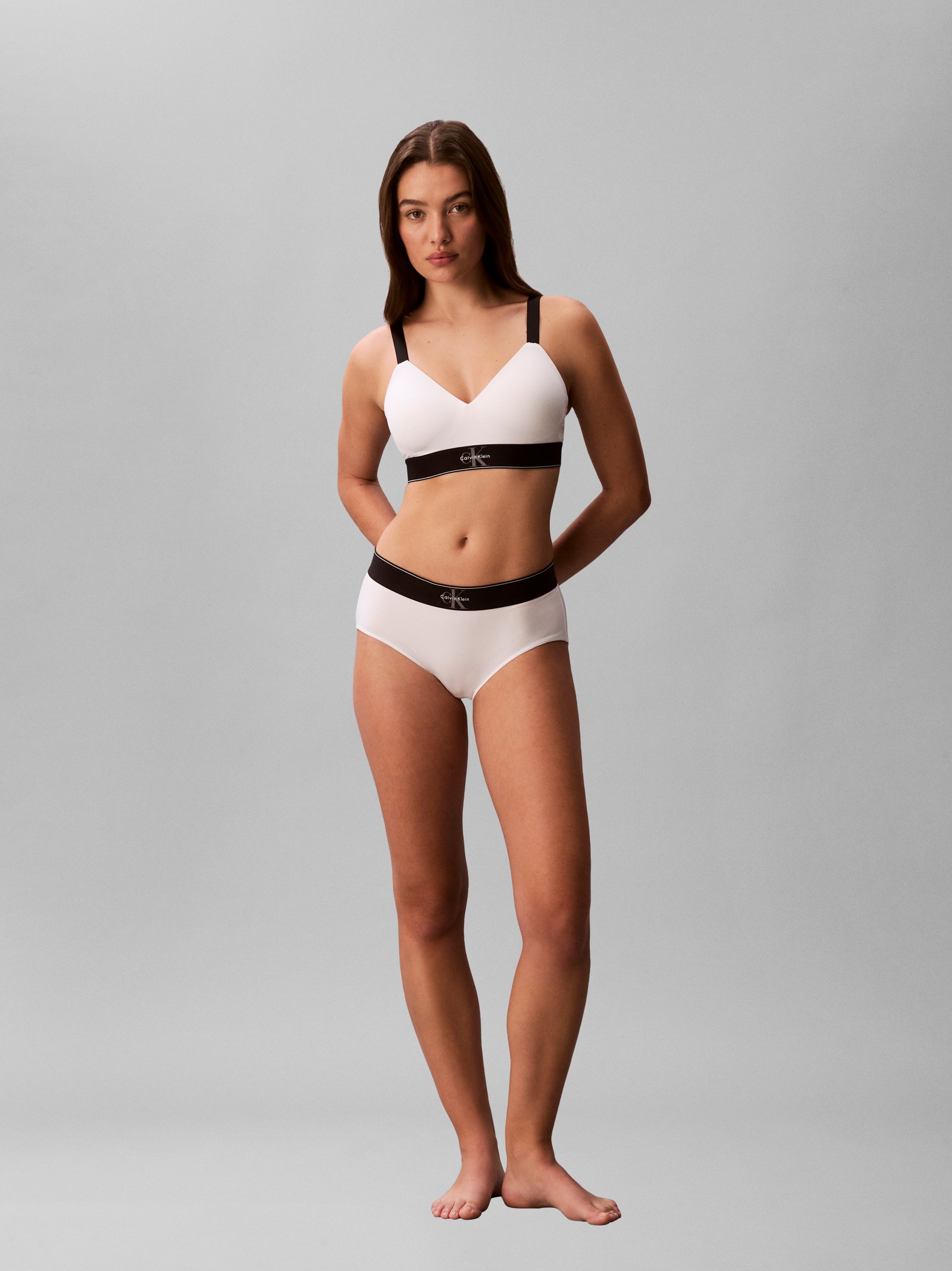 Calvin Klein Biustonosz - usztywniany Kobiety biały
