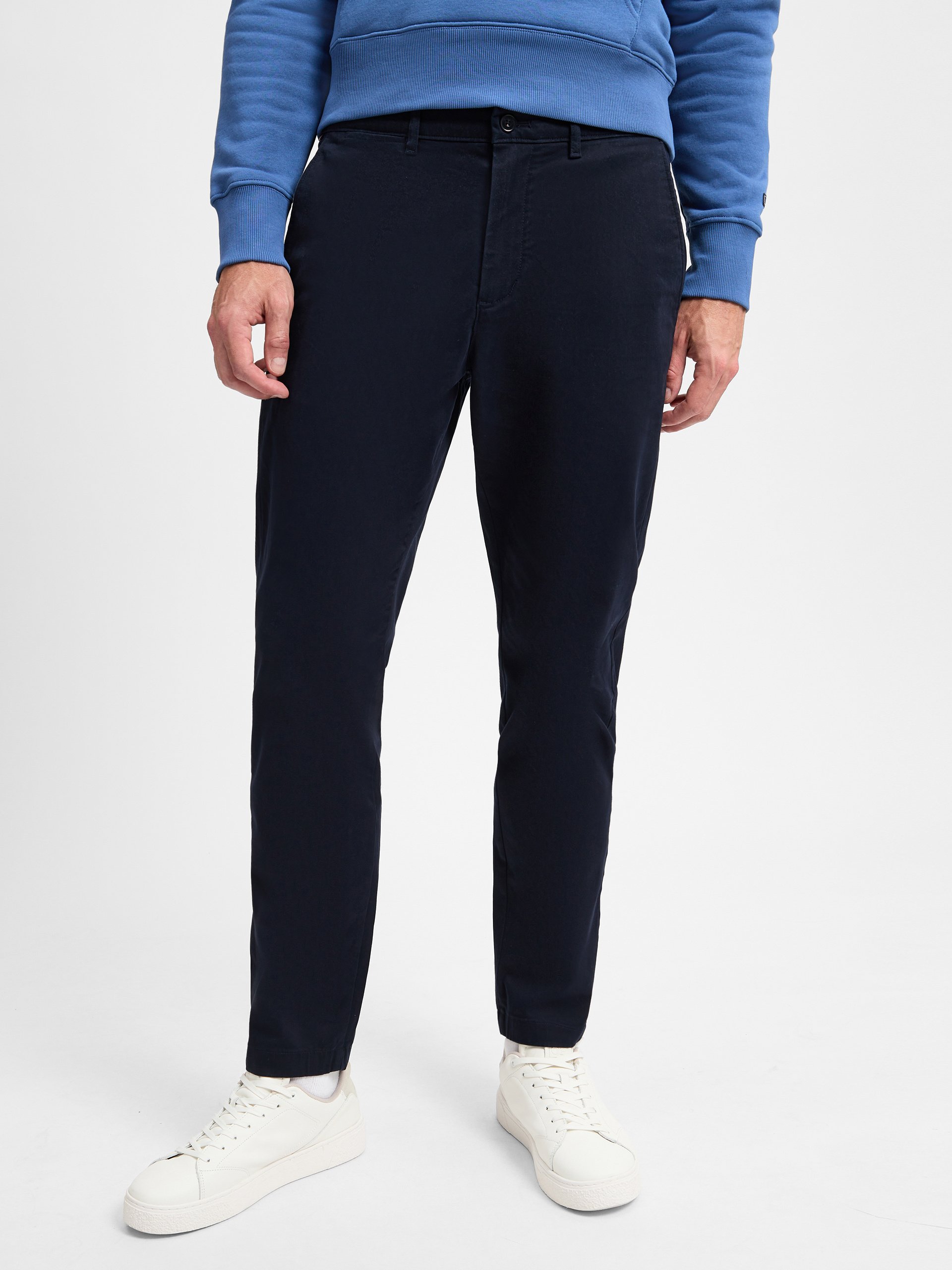 Tommy Hilfiger Spodnie - Harlem Mężczyźni Bawełna niebieski, 31-32