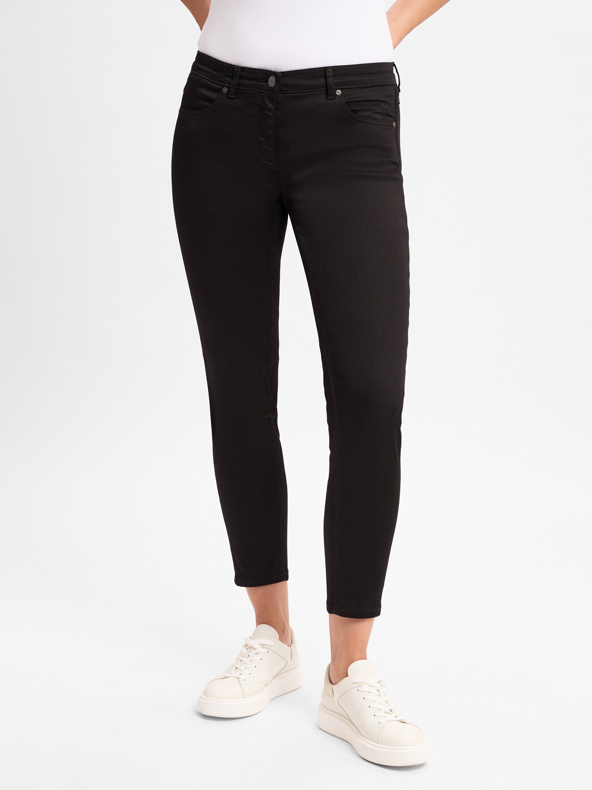 TONI Dżinsy - Perfect Shape Skinny Kobiety Bawełna czarny