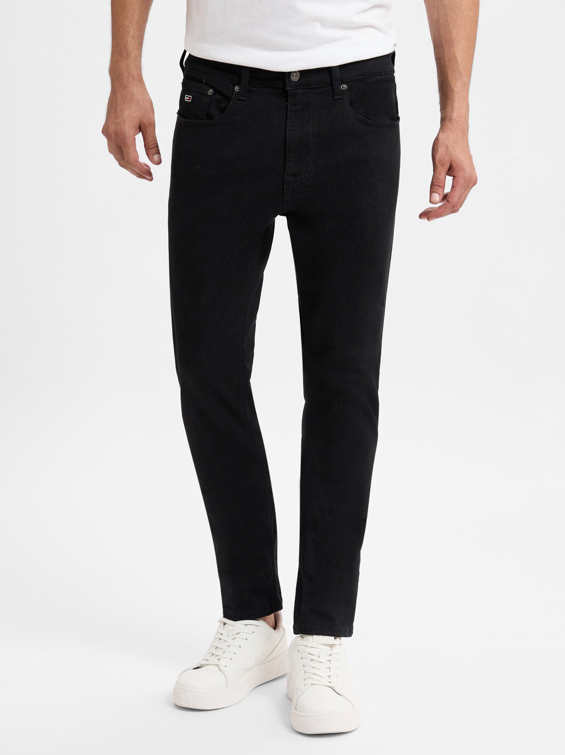 Tommy Jeans Dżinsy Mężczyźni Bawełna czarny, 34-34