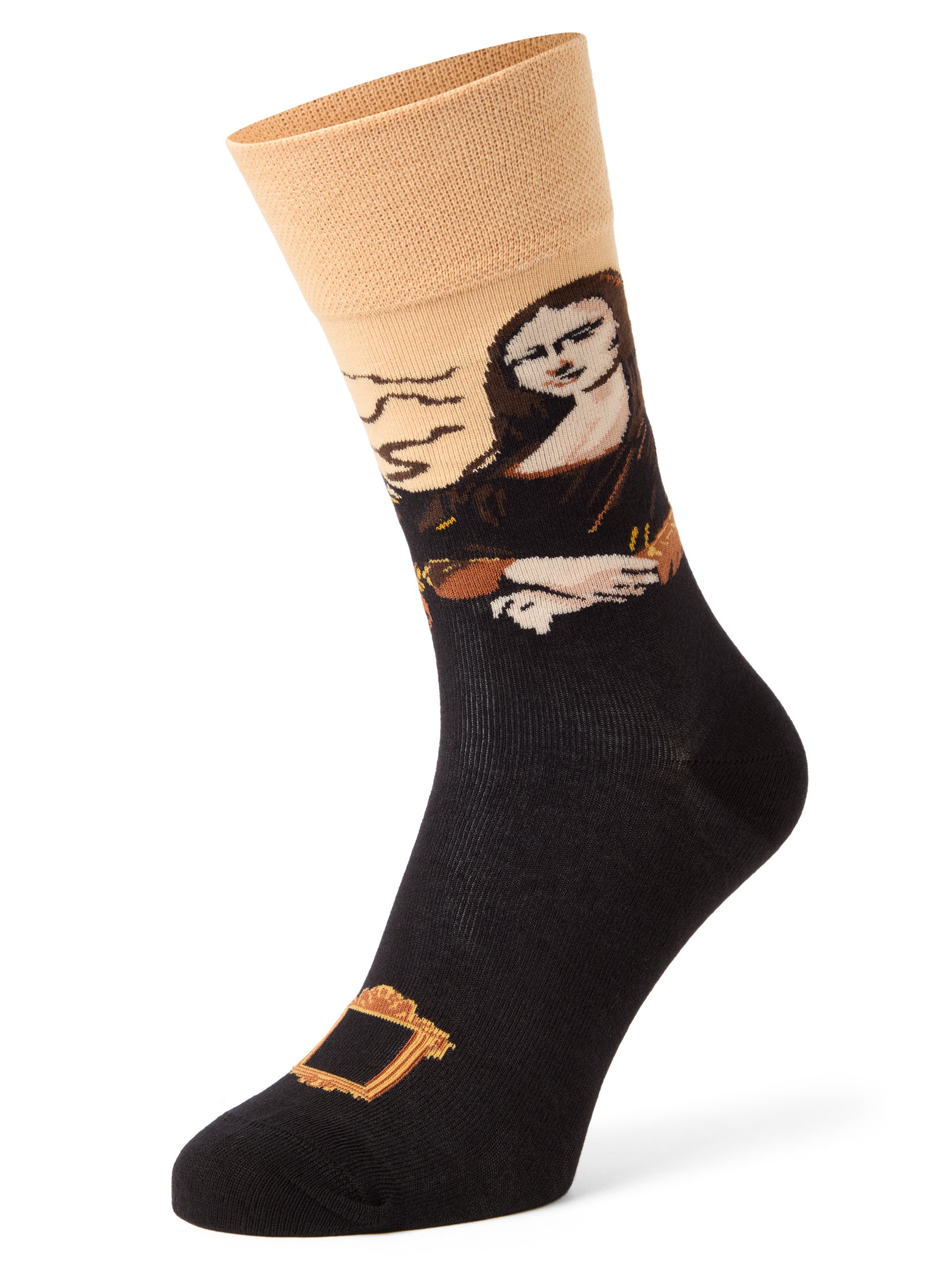 Many Mornings Skarpety - Socka Lisa Mężczyźni czarny, 39-42