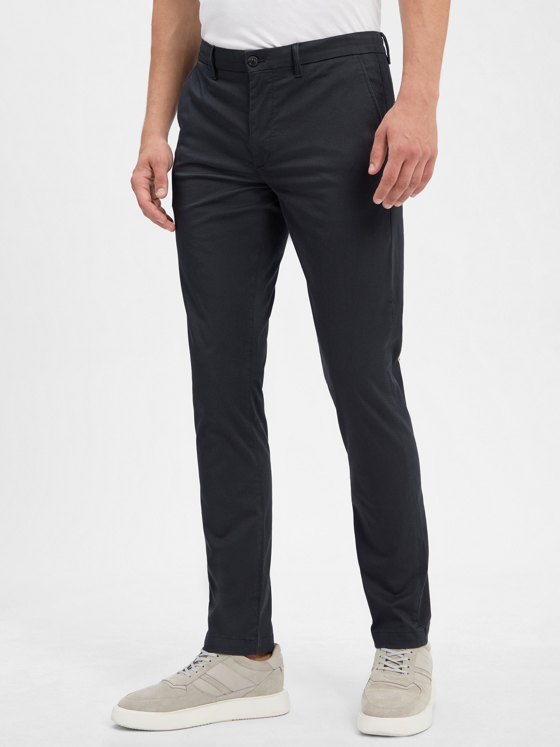Tommy Hilfiger Chino - Bleecker Slim Fit Mężczyźni Bawełna niebieski, 36-32