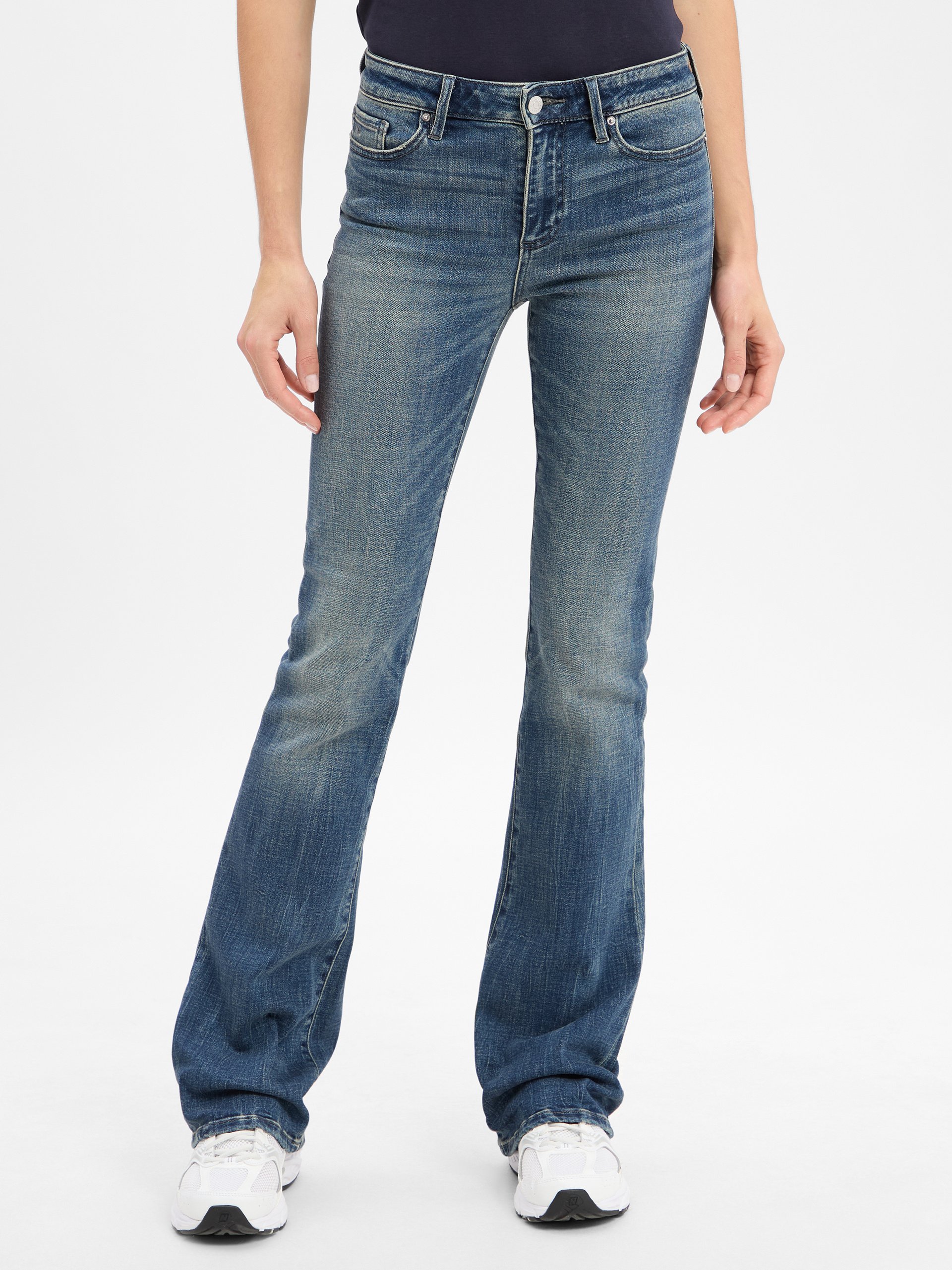 Armani Exchange Dżinsy bootcut Kobiety niebieski