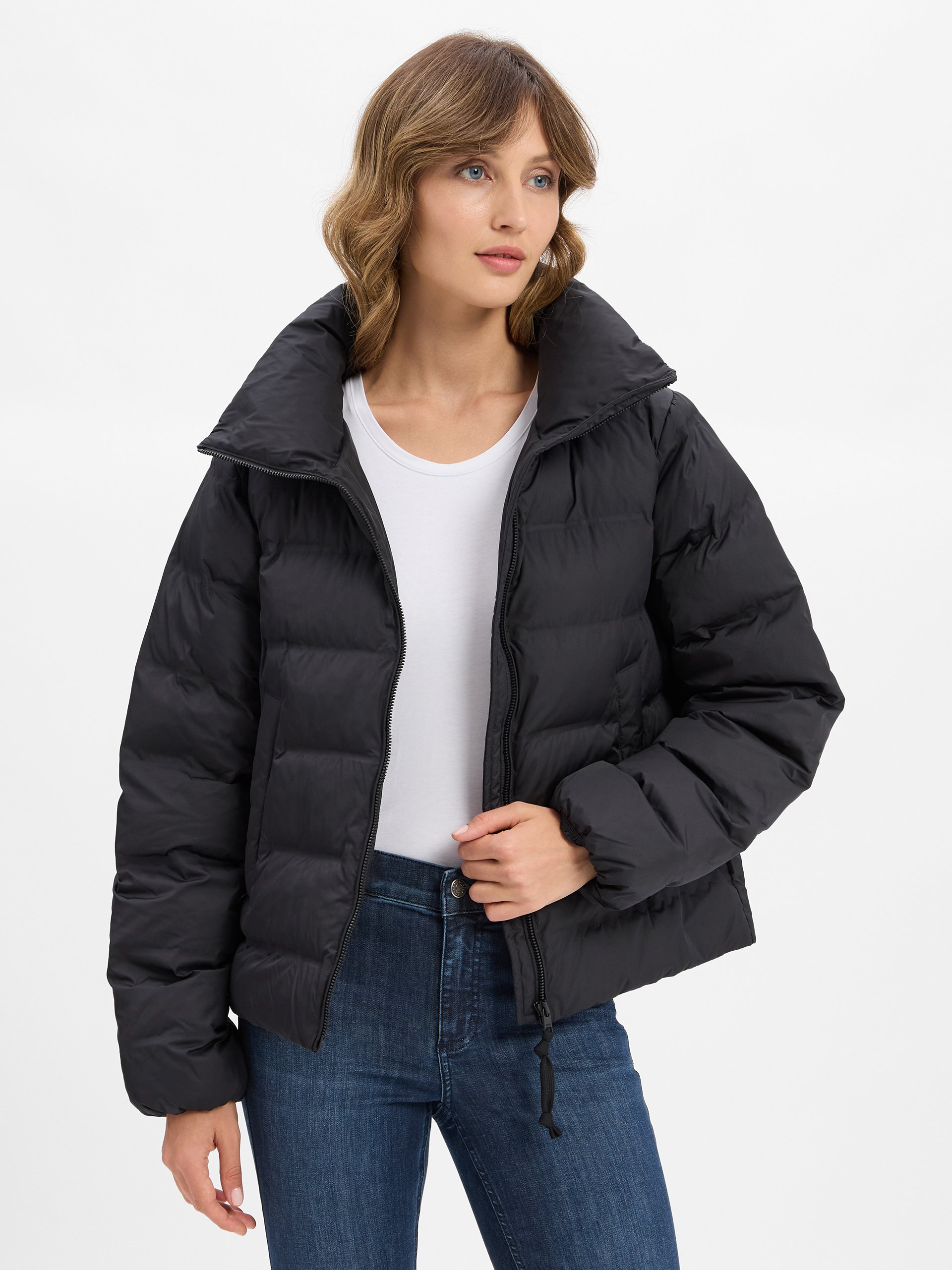 Marc O'Polo Denim kurtka pikowana Kobiety czarny