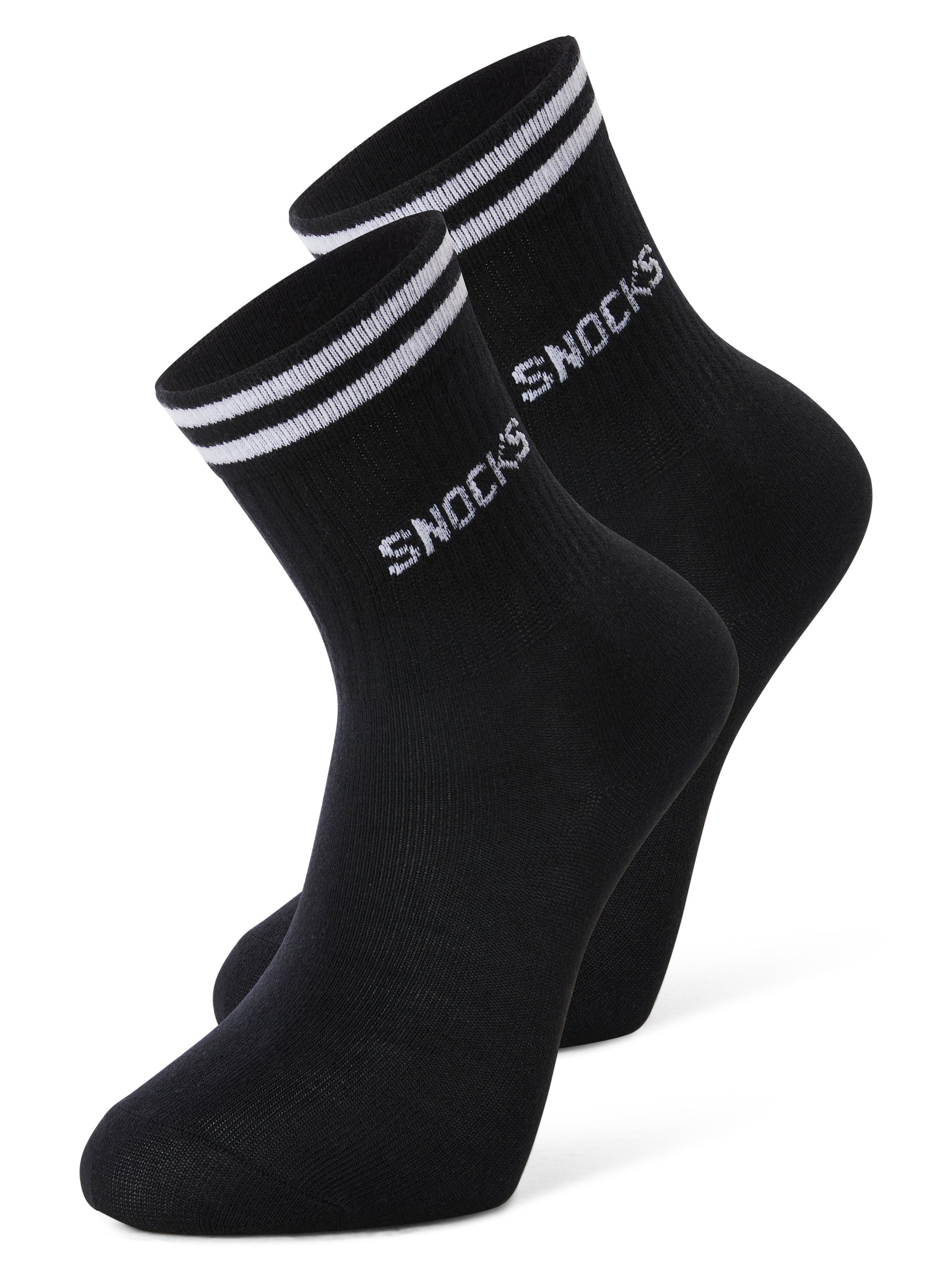 Snocks Skarpety w 2-paku Kobiety czarny, 47-50