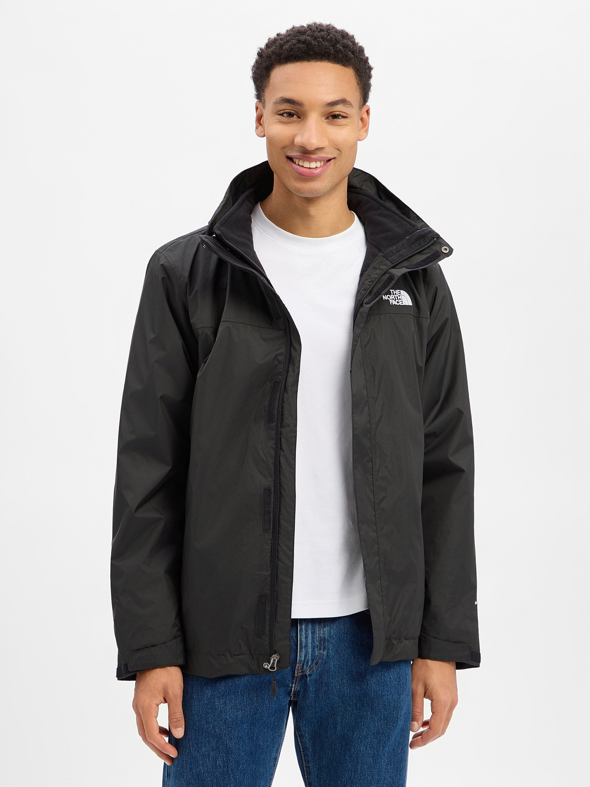 The North Face kurtka zimowa - Evolve II Mężczyźni czarny