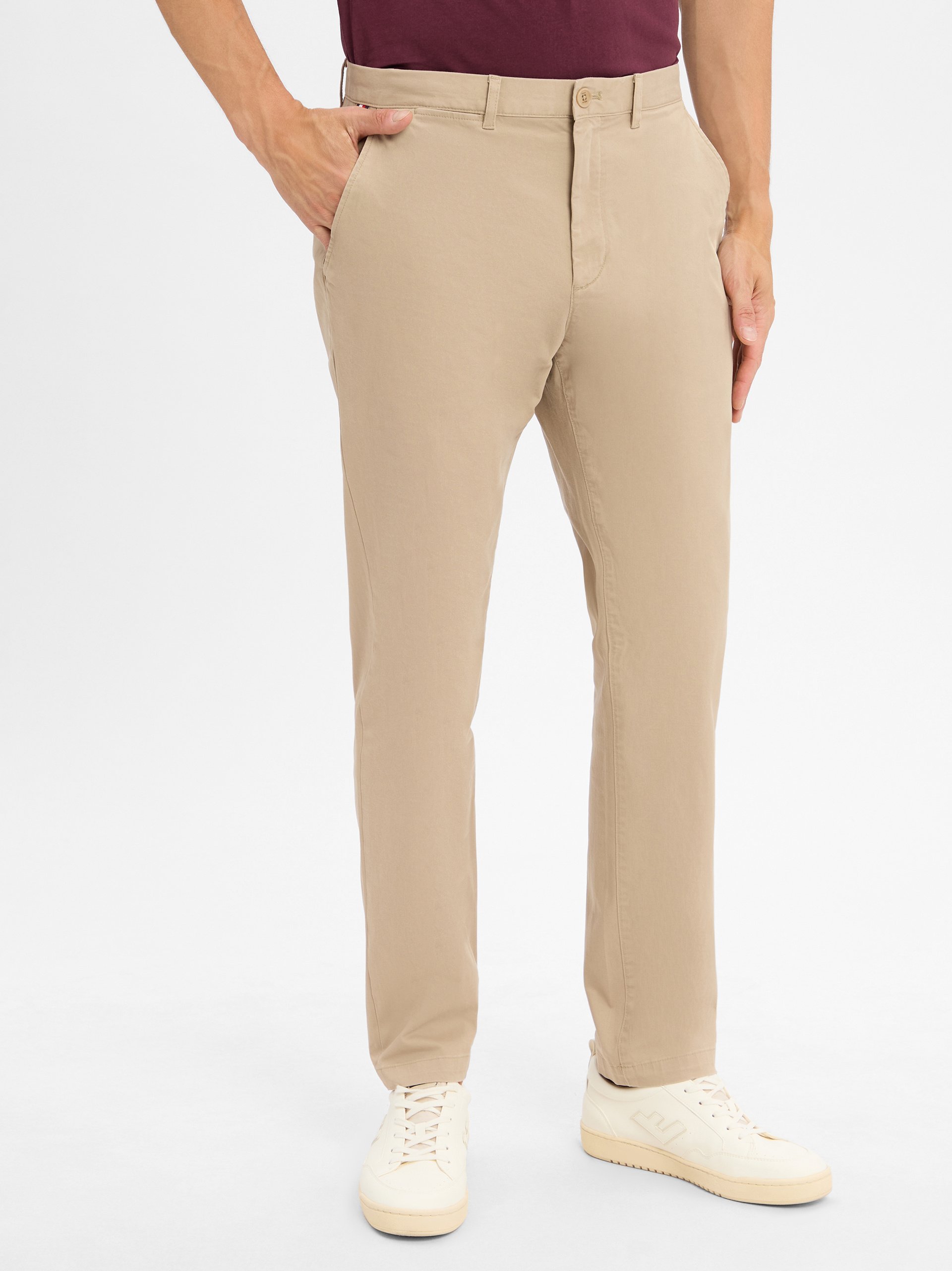 Tommy Hilfiger Chino - Harlem Mężczyźni Bawełna beżowy, 31-32