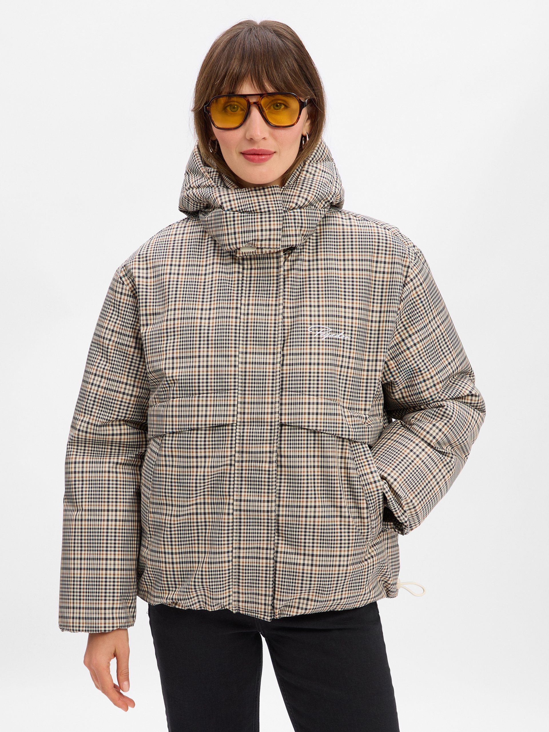 PEGADOR kurtka oversize - Valera Kobiety beżowy|wielokolorowy
