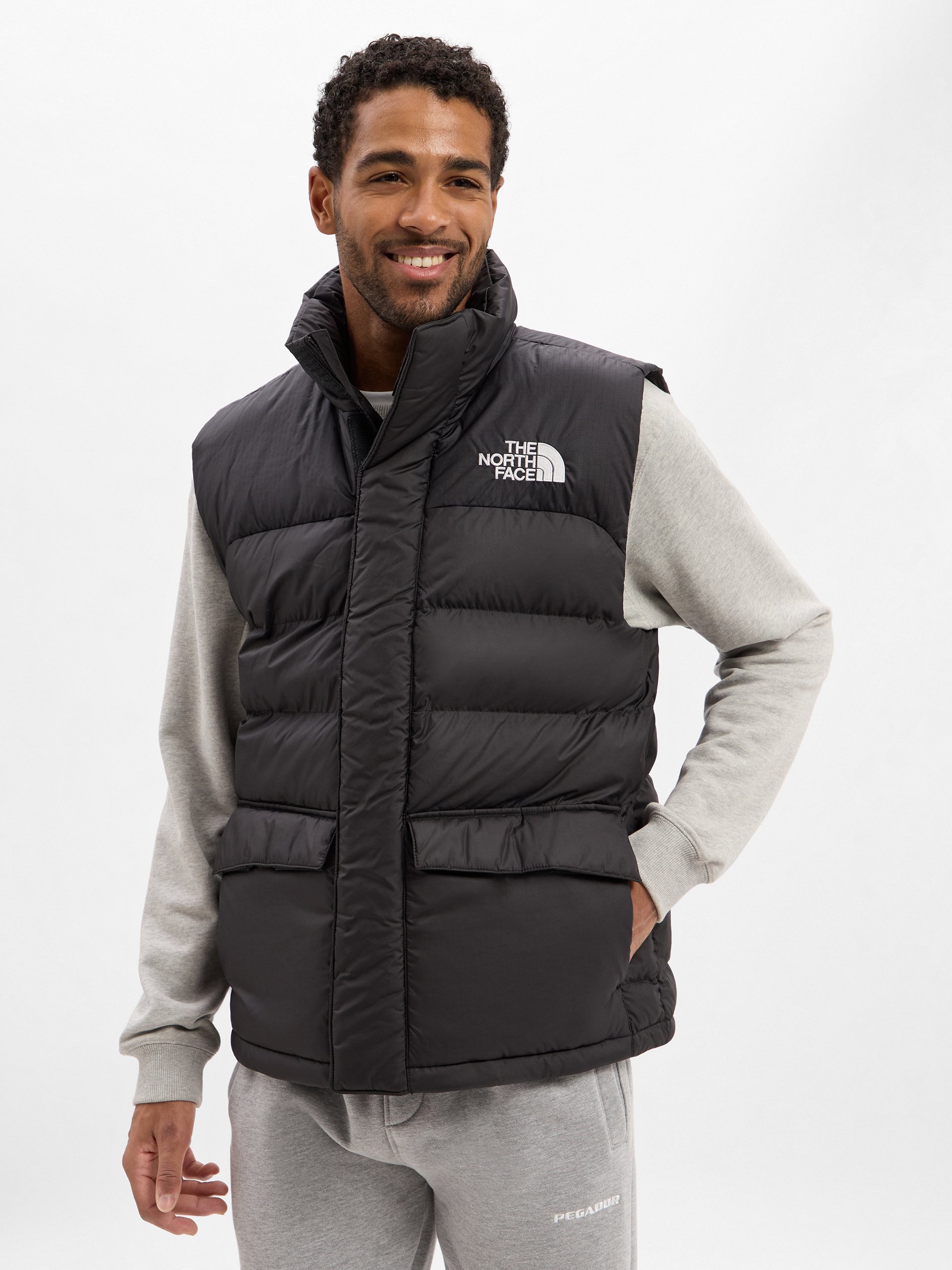 The North Face Pikowana kamizelka Mężczyźni czarny