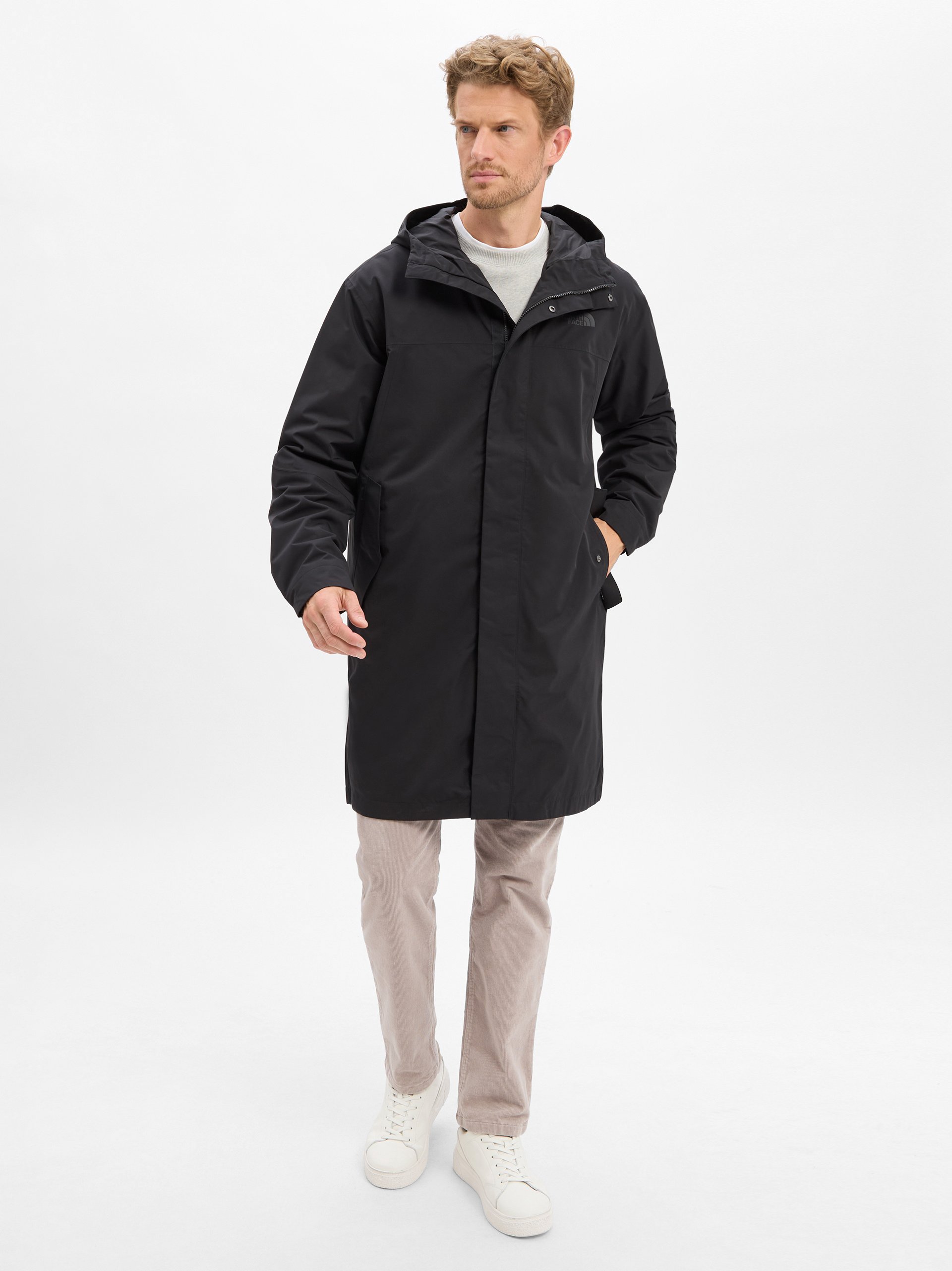 The North Face Parka - Nukabira Mężczyźni czarny