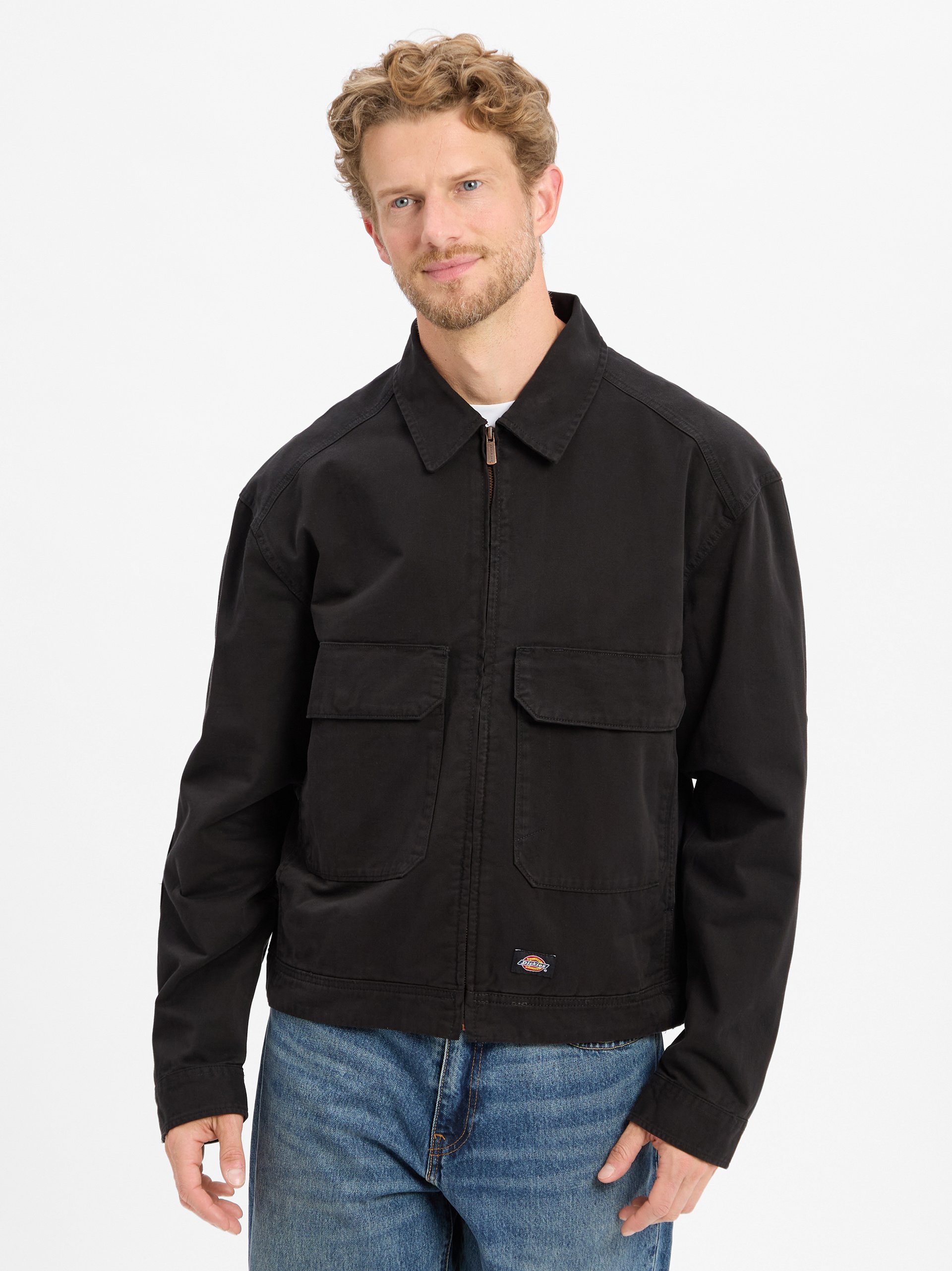 Dickies kurtka bawełniana - Fort Smith Mężczyźni czarny