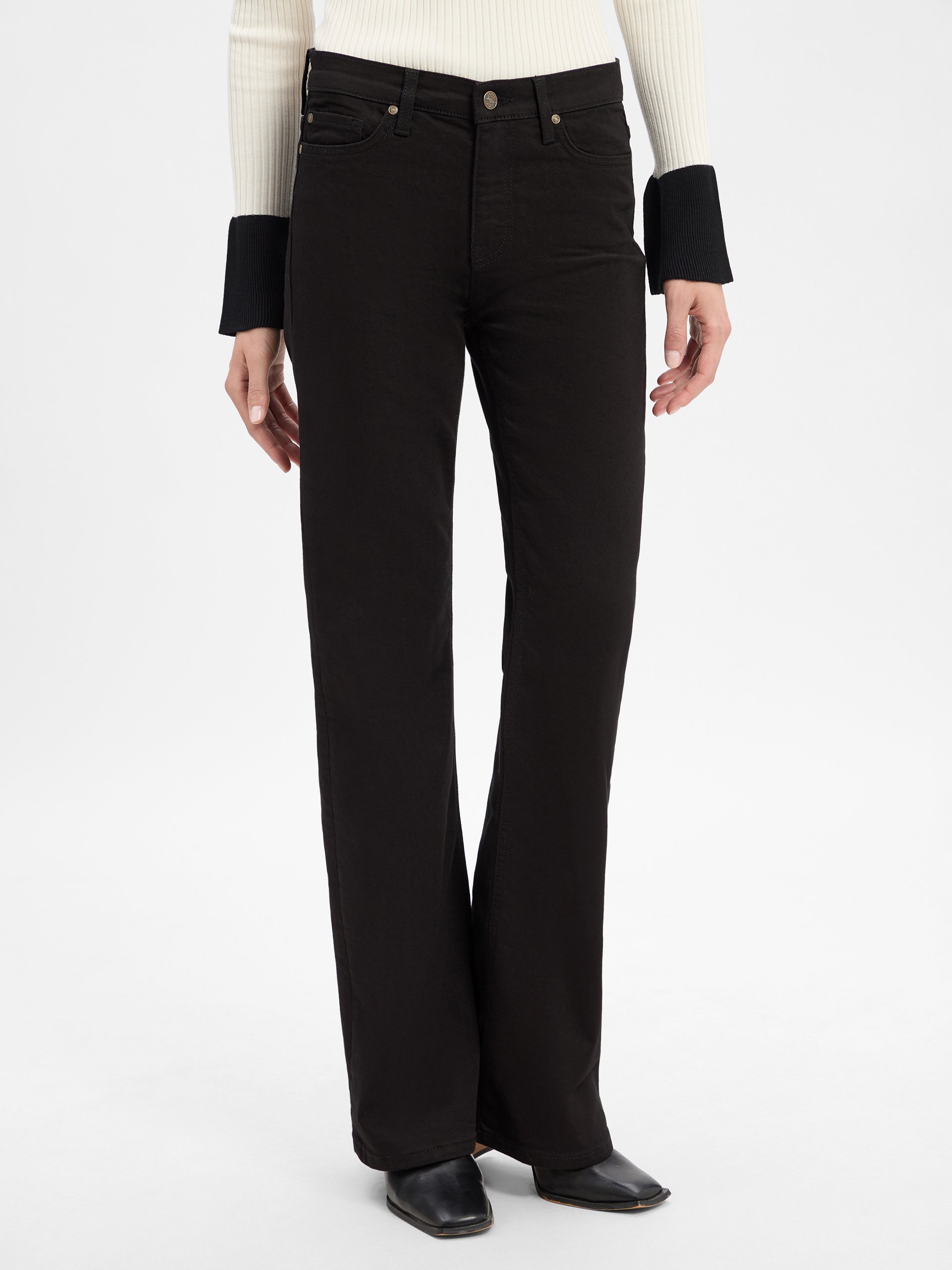 JOOP! Dżinsy bootcut - Miriam Kobiety Bawełna czarny
