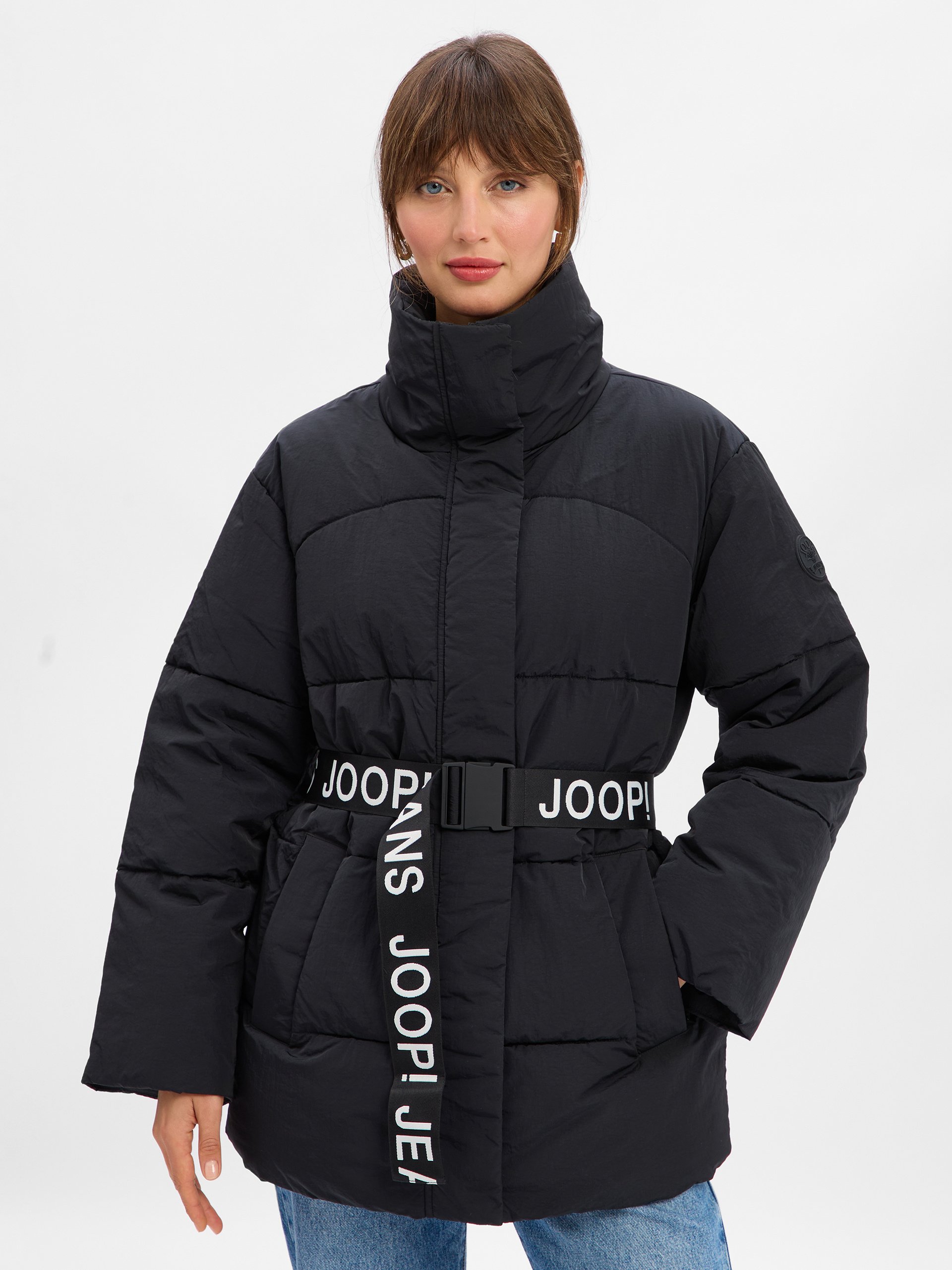 Joop Jeans kurtka pikowana - Coralie Kobiety czarny