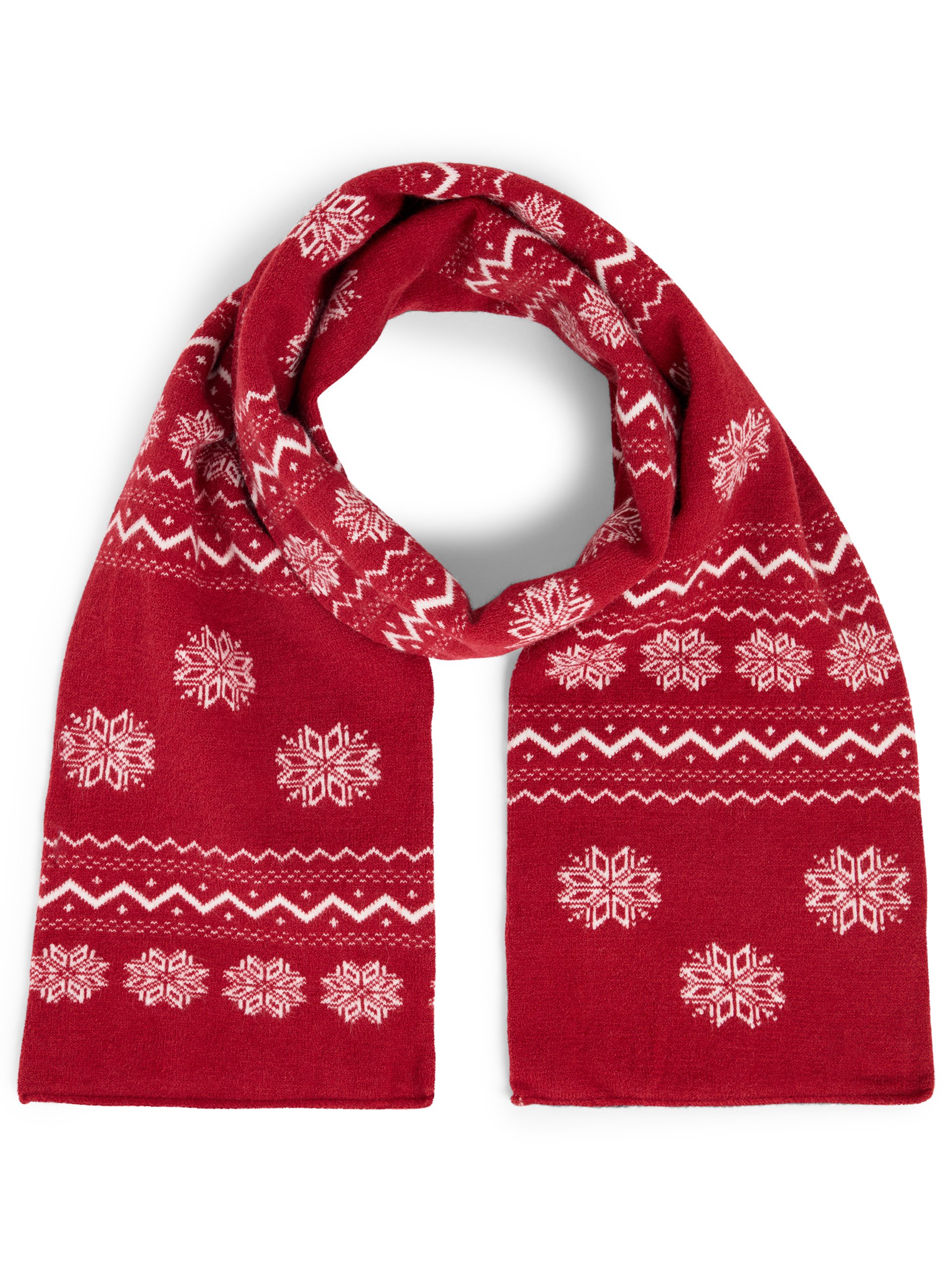 Only&Sons Szalik - ONSXmas Mężczyźni czerwony