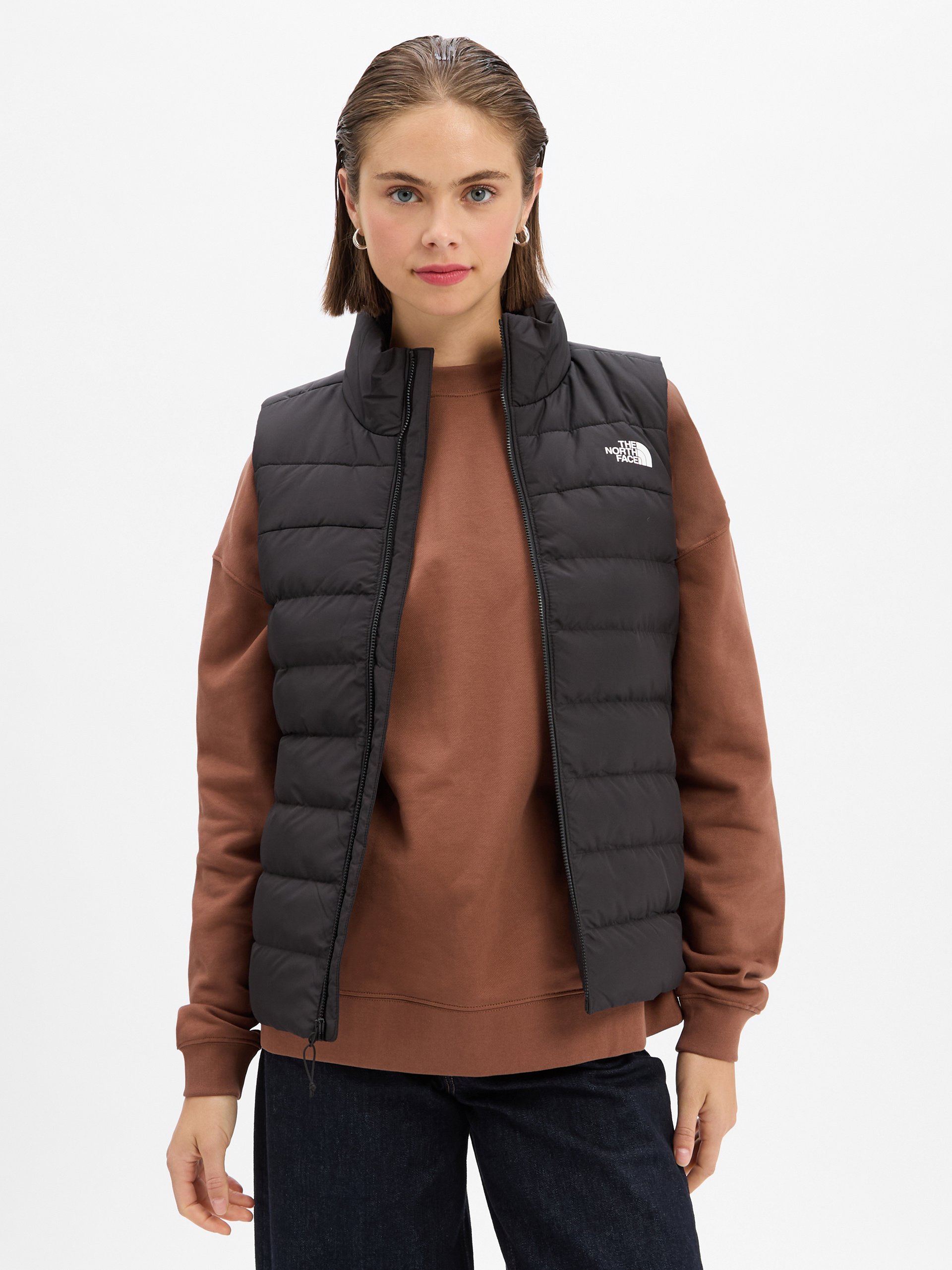 The North Face pikowana kamizelka - Aconcagua Kobiety czarny