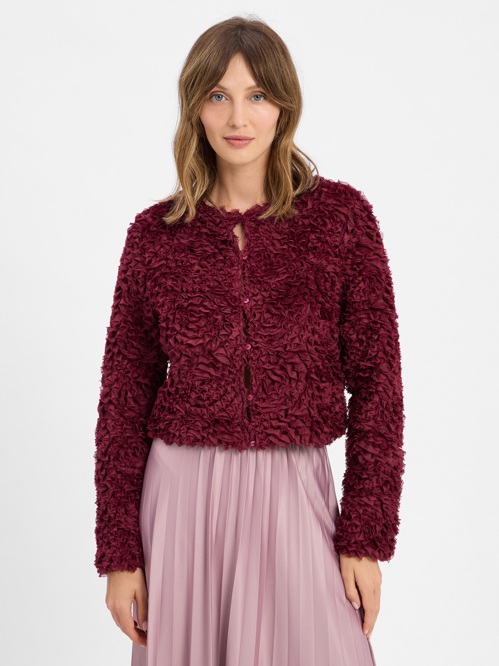 Rich & Royal Bluza Kobiety Sztuczne włókno lila