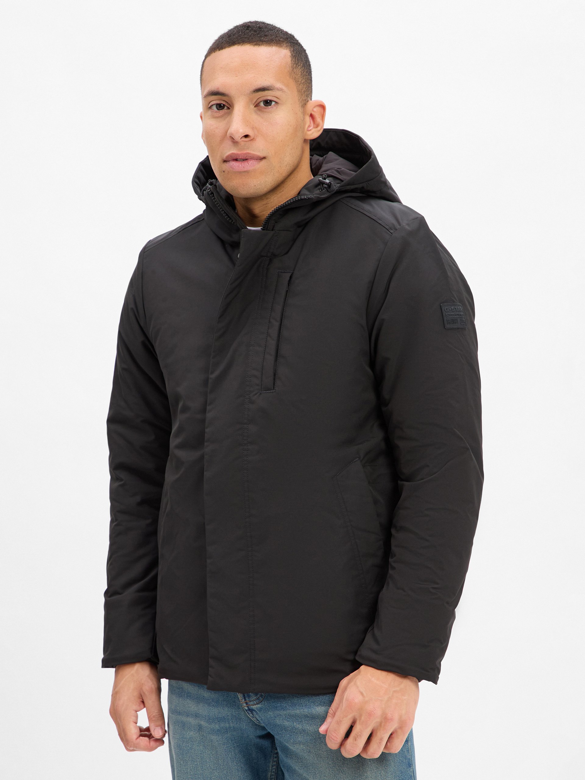 G-Star RAW kurtka zimowa - Clean Vodan Mężczyźni czarny