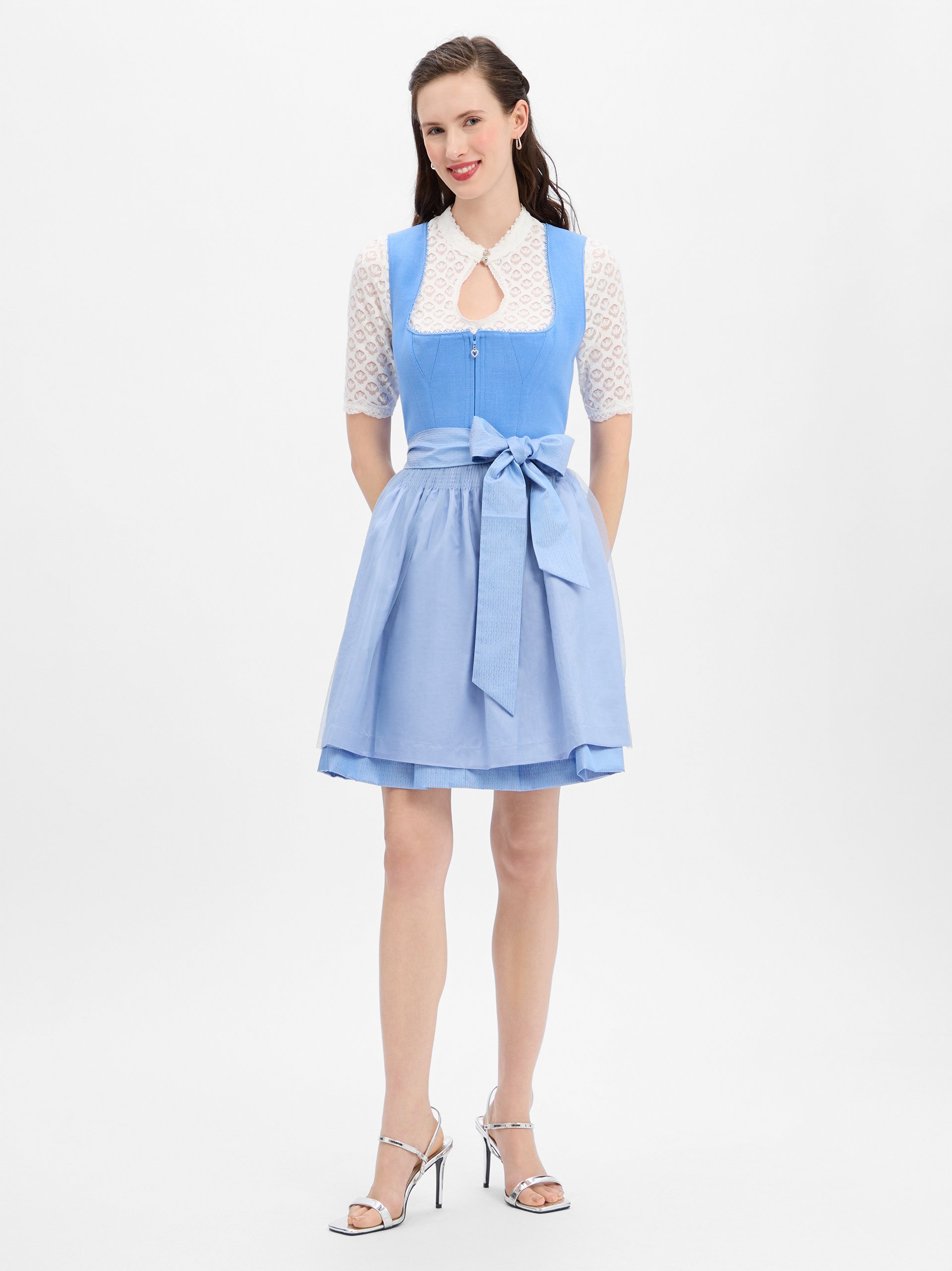 Krüger Dirndl dirndl Kobiety niebieski