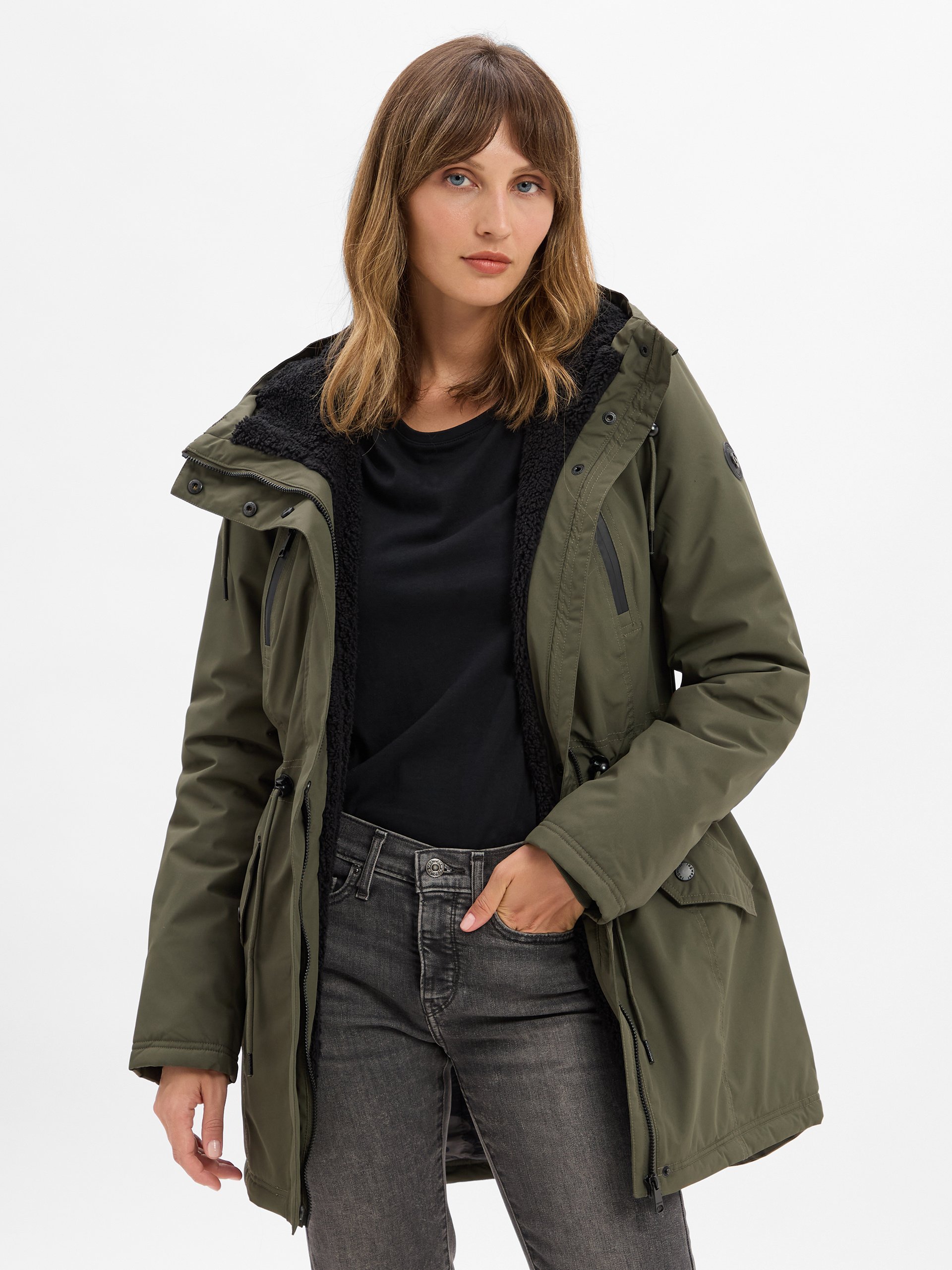 Ragwear Parka - Elsien Kobiety zielony