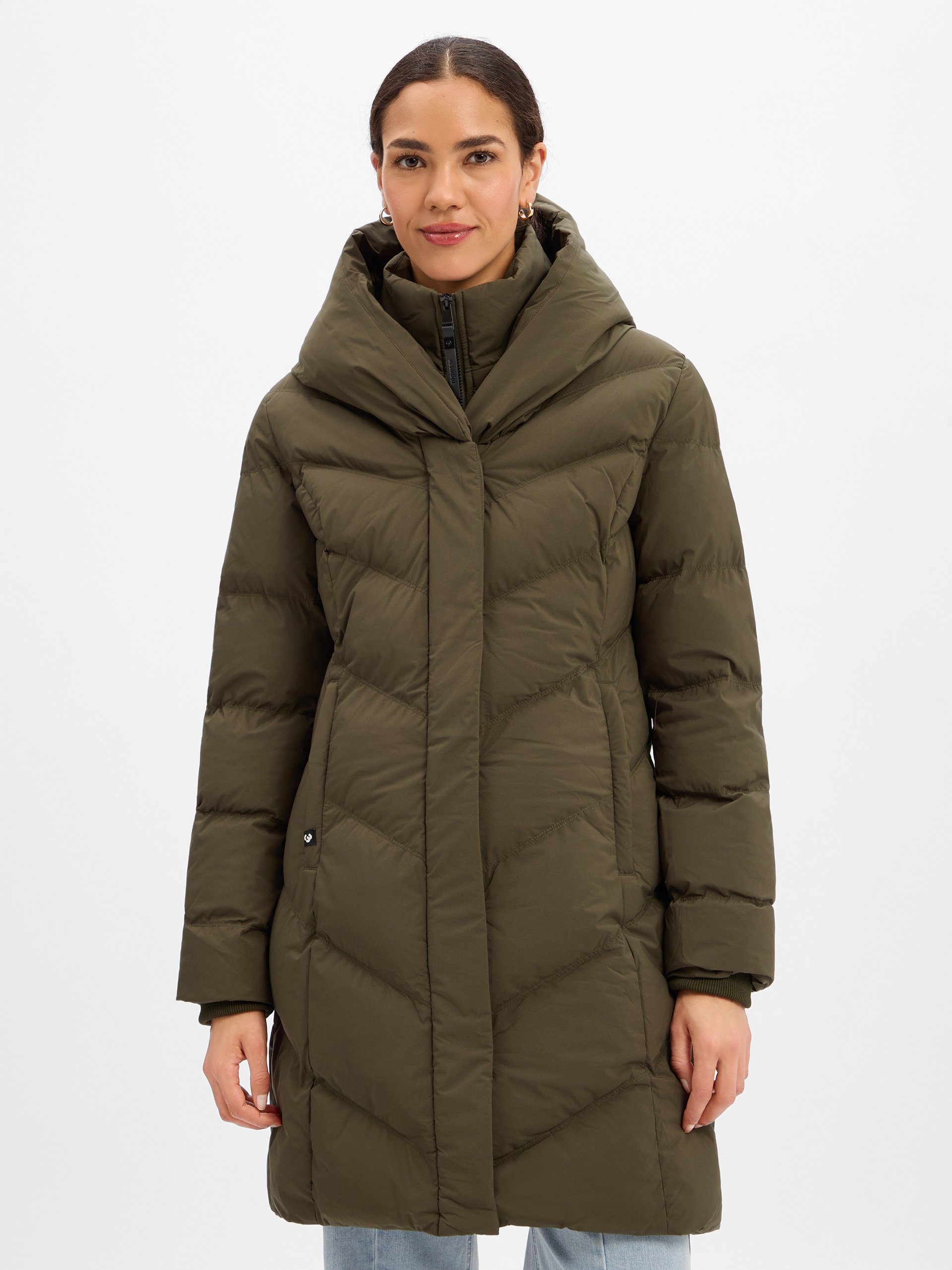 Ragwear płaszcz funkcjonalny - Natalka Kobiety zielony