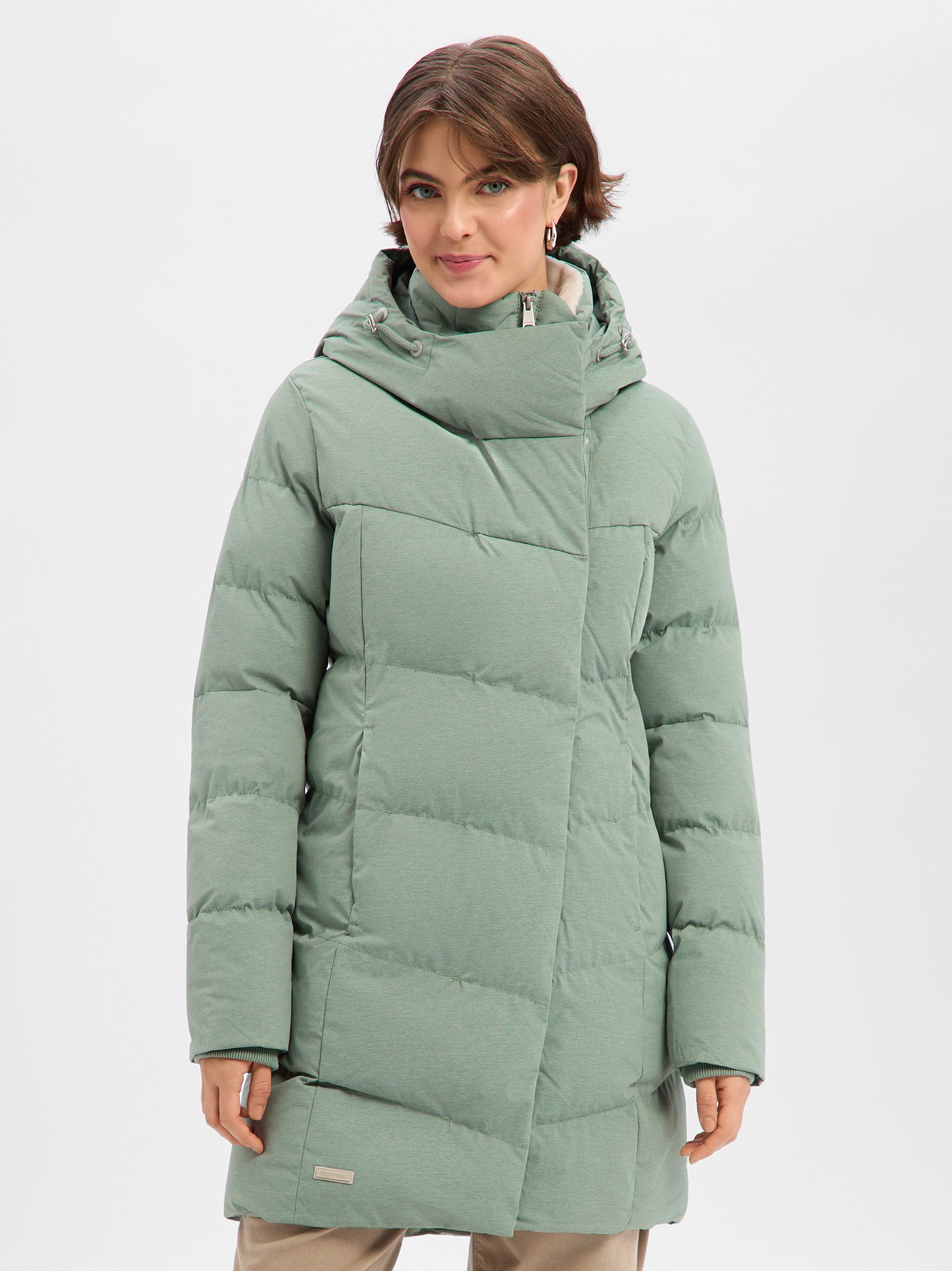 Ragwear płaszcz funkcjonalny - Pavla Kobiety zielony