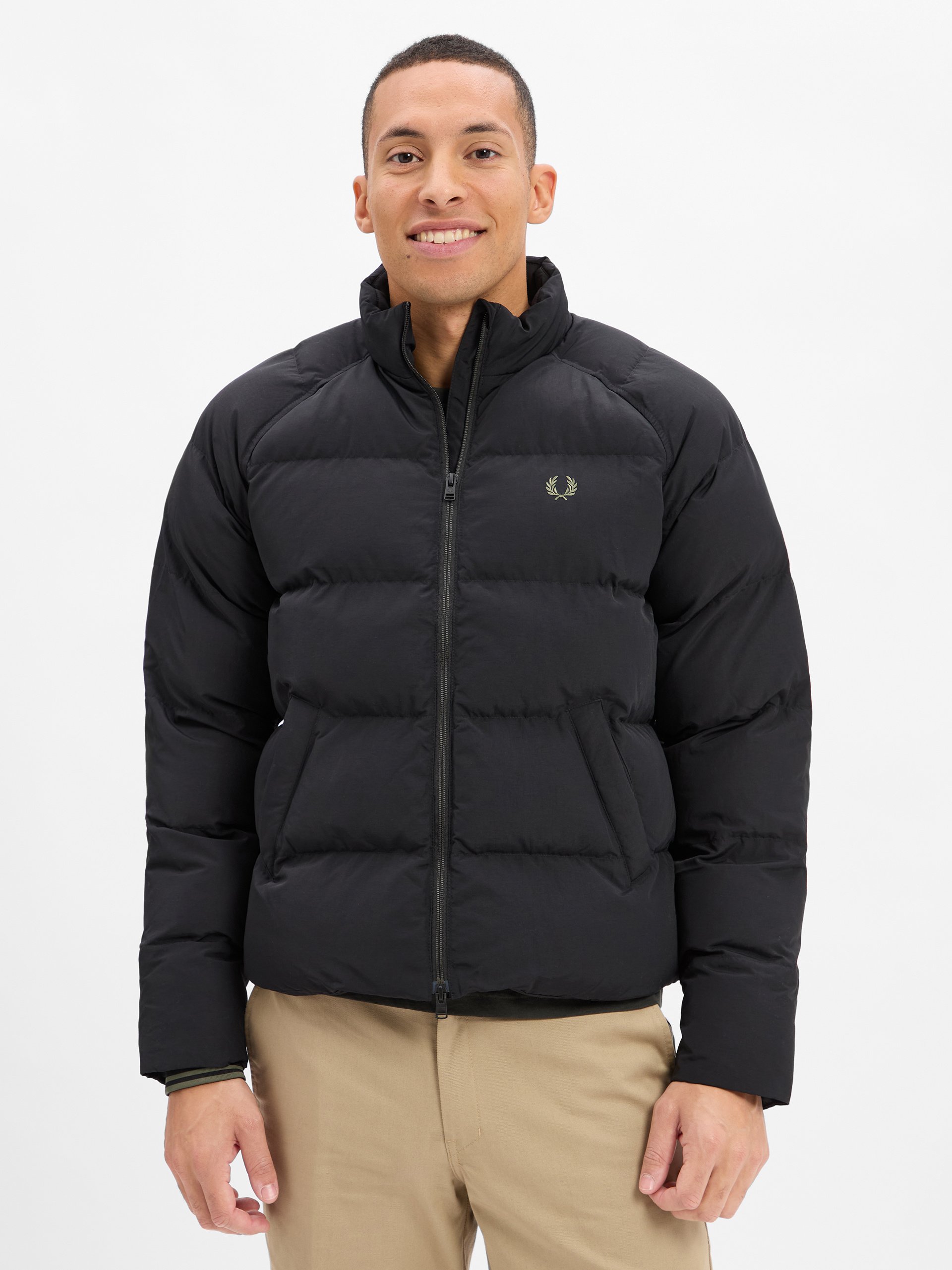 Fred Perry kurtka zimowa Mężczyźni czarny