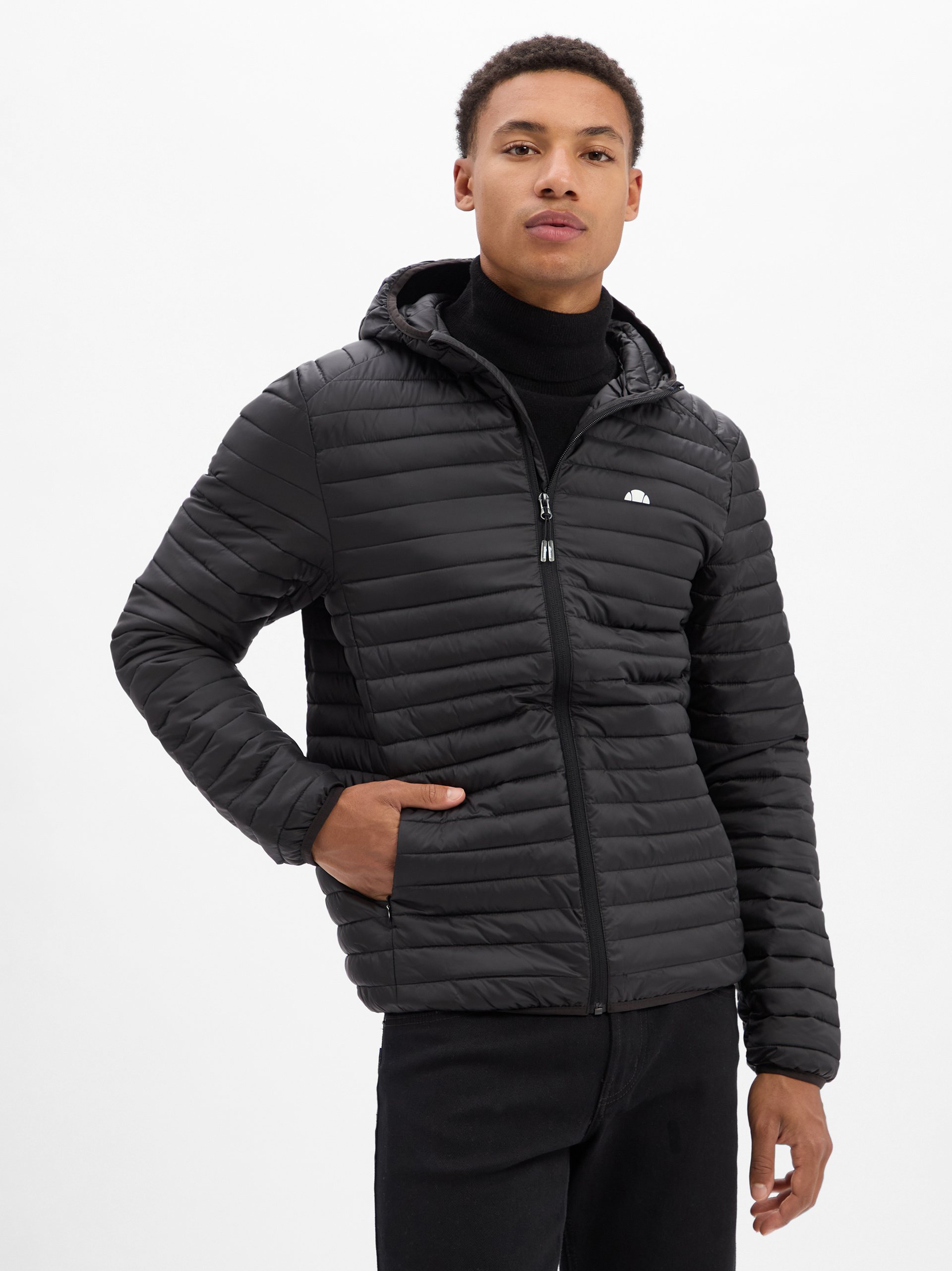 ellesse Pikowana kurtka - Pallochi Mężczyźni czarny