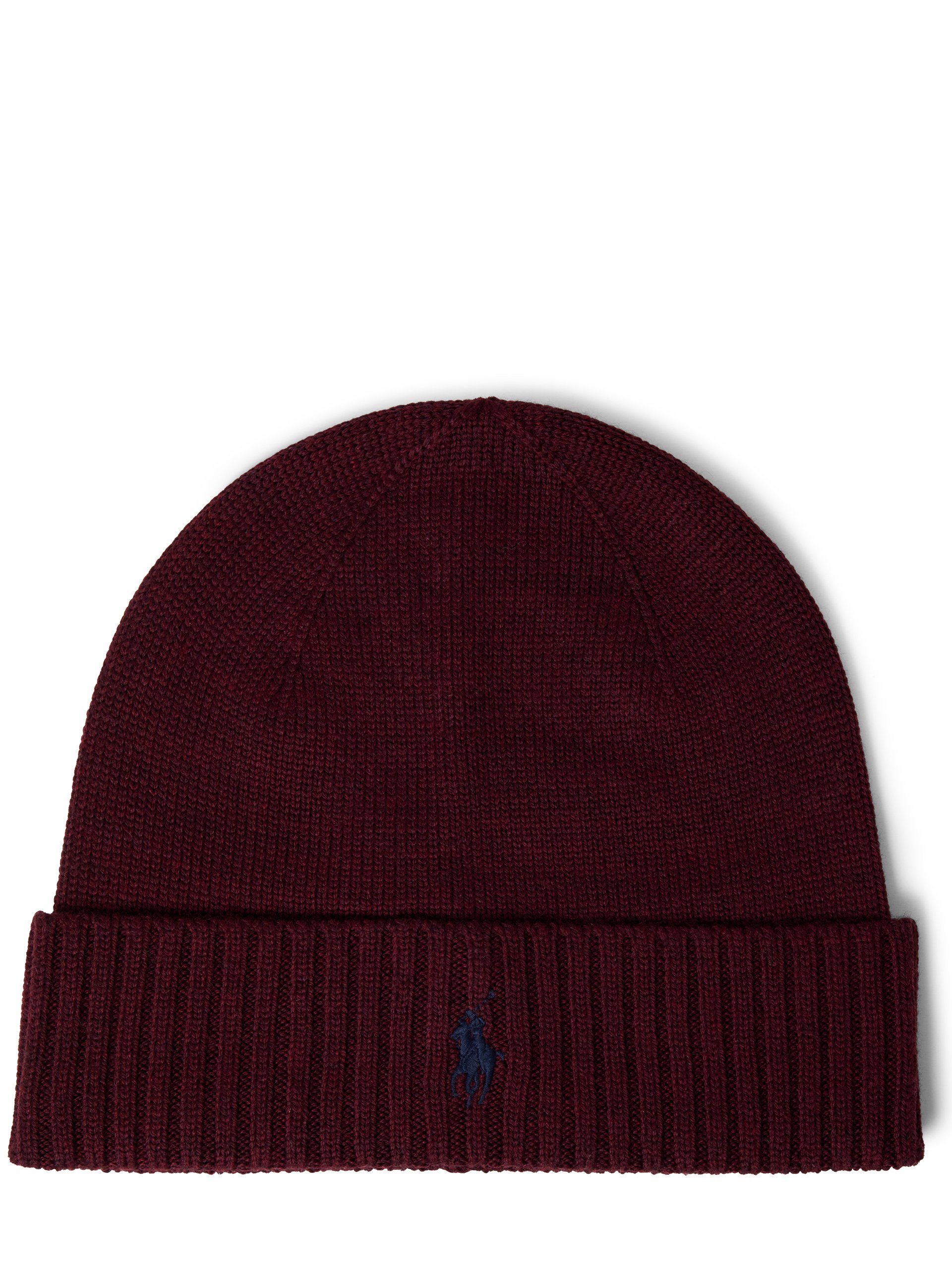 Polo Ralph Lauren wełniana czapka Mężczyźni Wełna czerwony