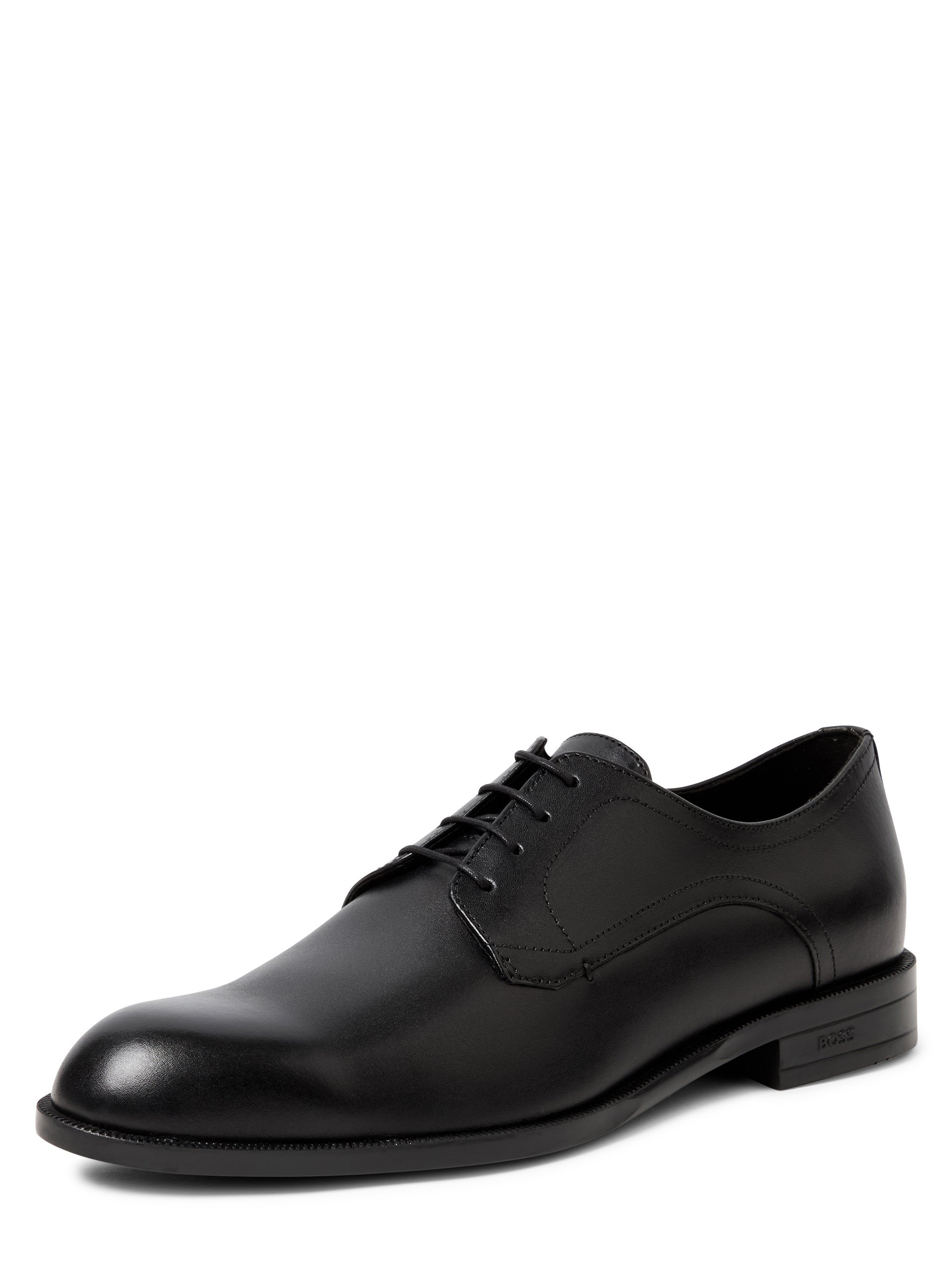 BOSS skórzane buty sznurowane - Tayil Mężczyźni skóra czarny