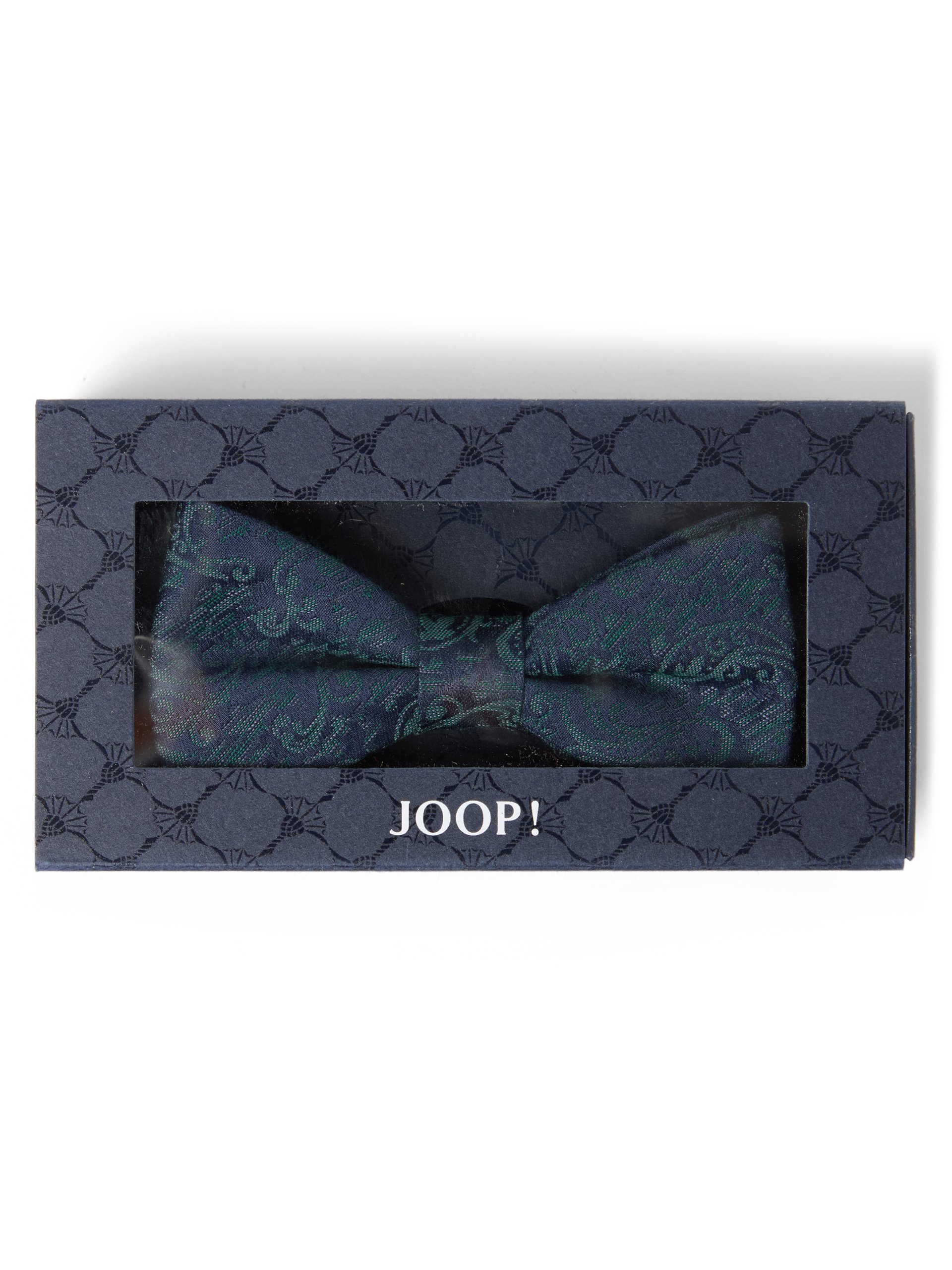 JOOP! Muszka z zawartością wełny Mężczyźni Regular Fit niebieski|zielony