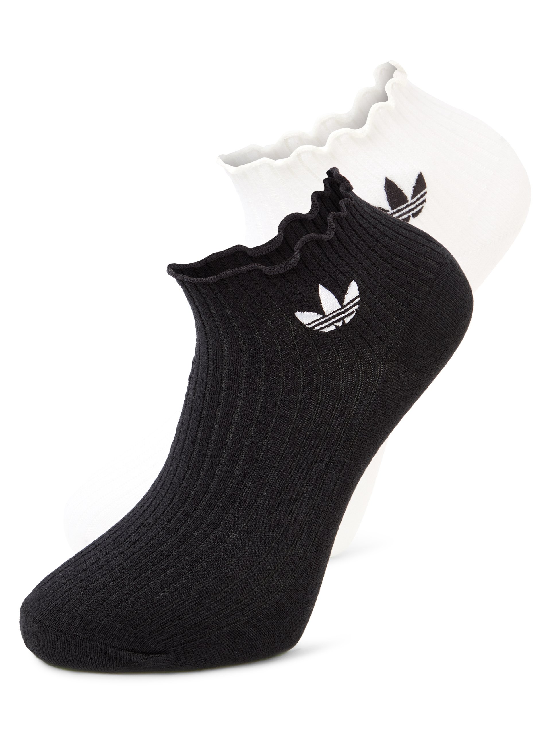 adidas Originals Skarpety w 2-paku Kobiety Dżersej czarny|biały