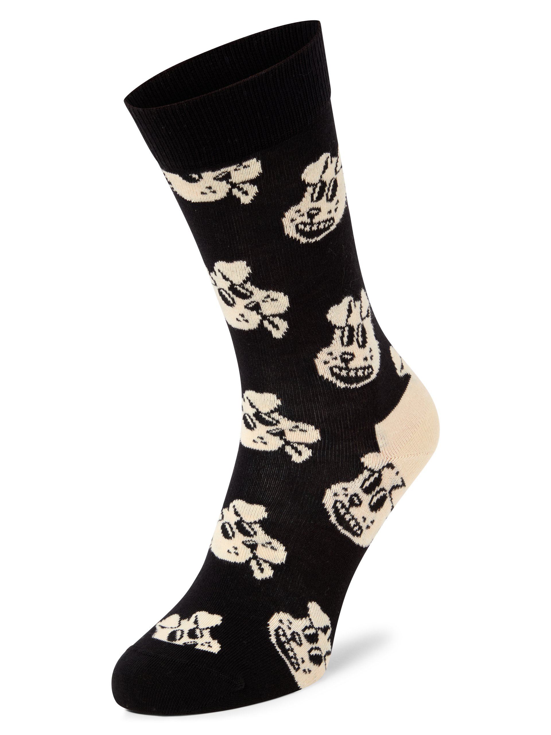 Happy Socks Skarpety Mężczyźni Bawełna czarny, 41-46