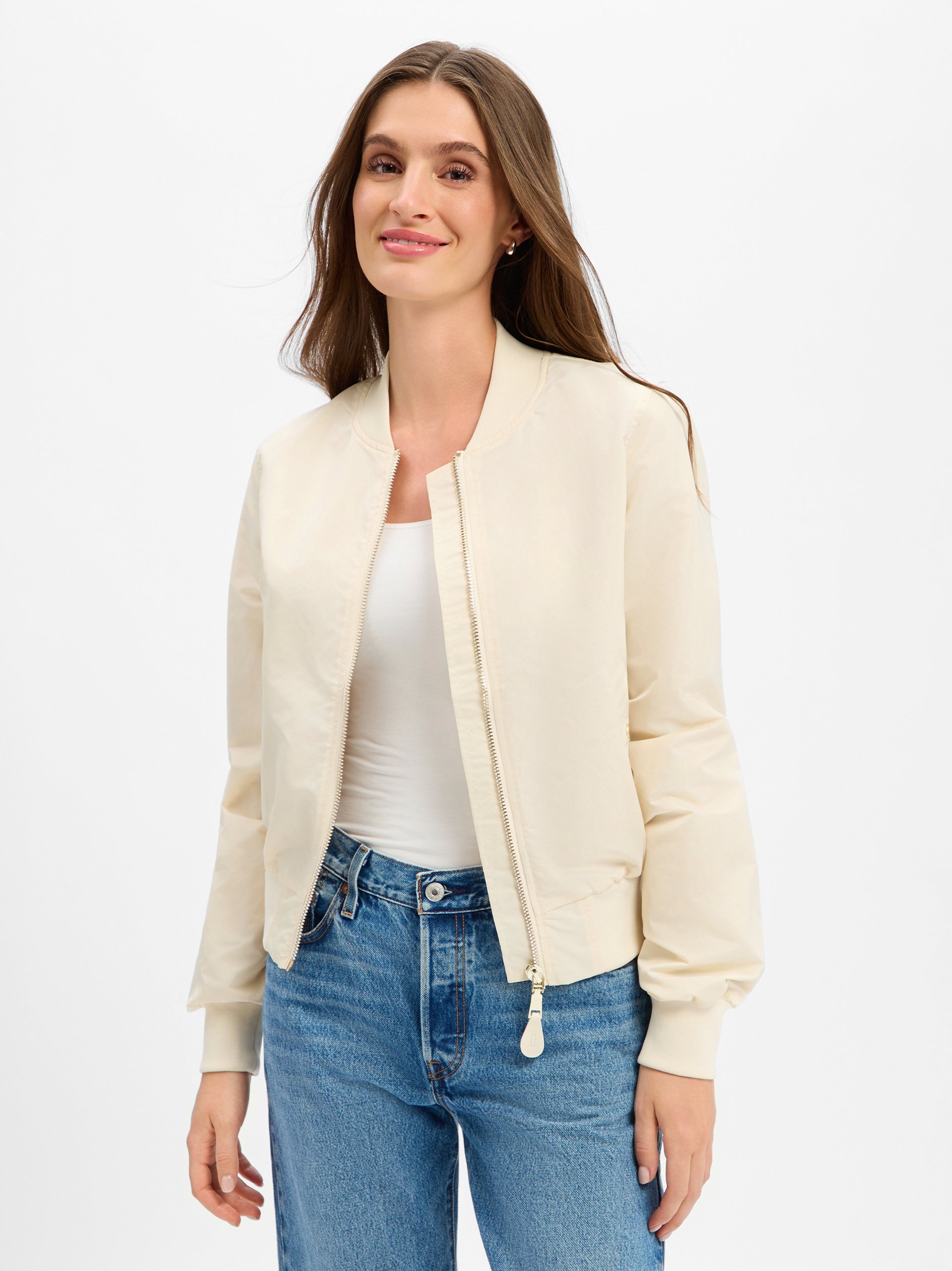 Nümph Bluza - NUAlisandra Kobiety beżowy