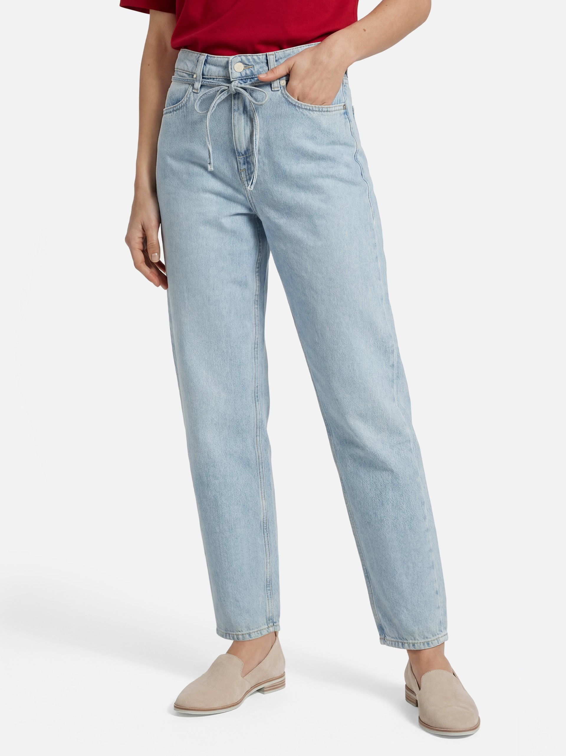 Marc O'Polo Denim Jeansy Barrel Fit - Stine Kobiety Bawełna (100%) niebieski, 27-32