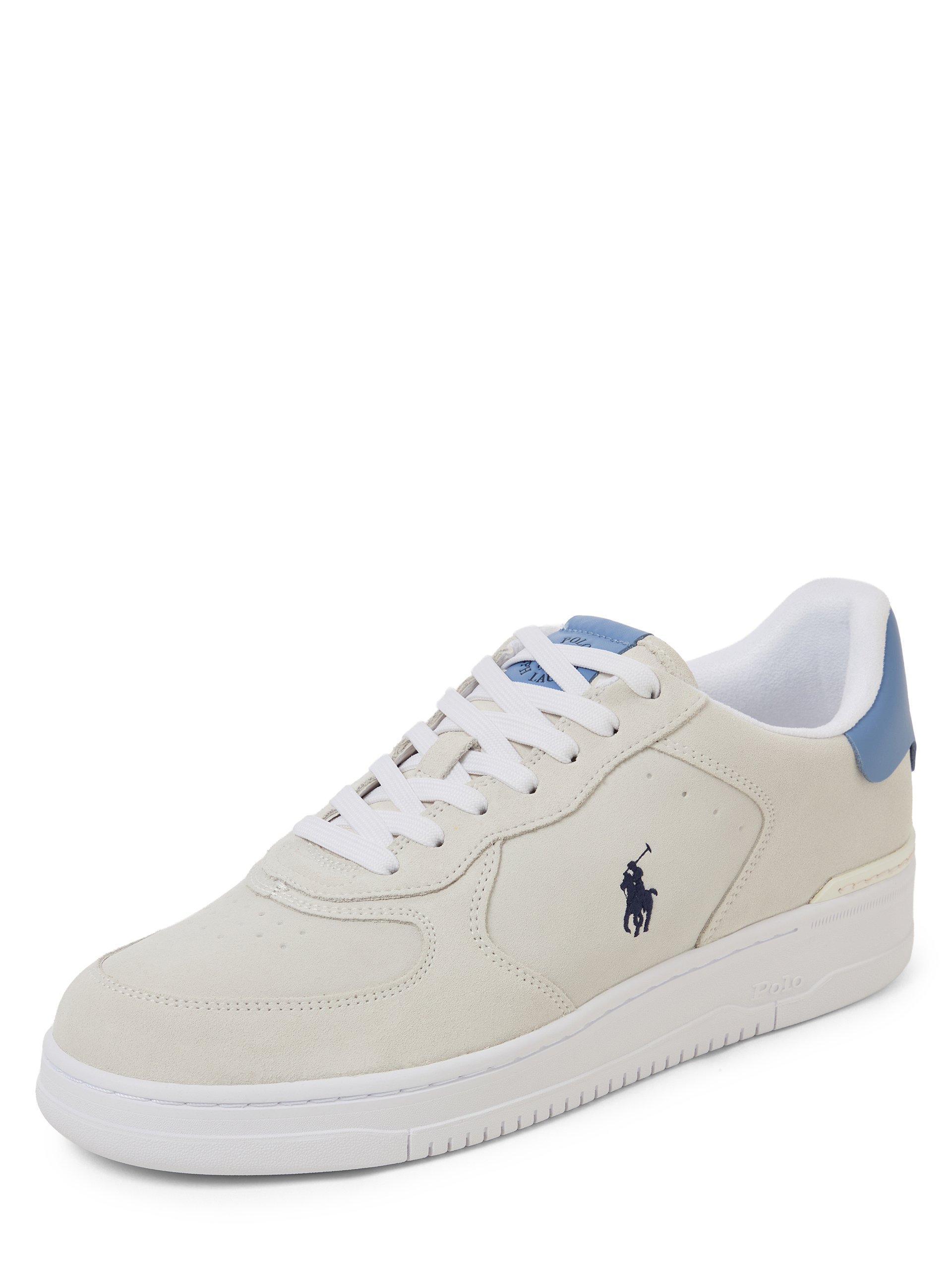 Polo Ralph Lauren Skórzane sneakersy - Masters Court Mężczyźni skóra beżowy