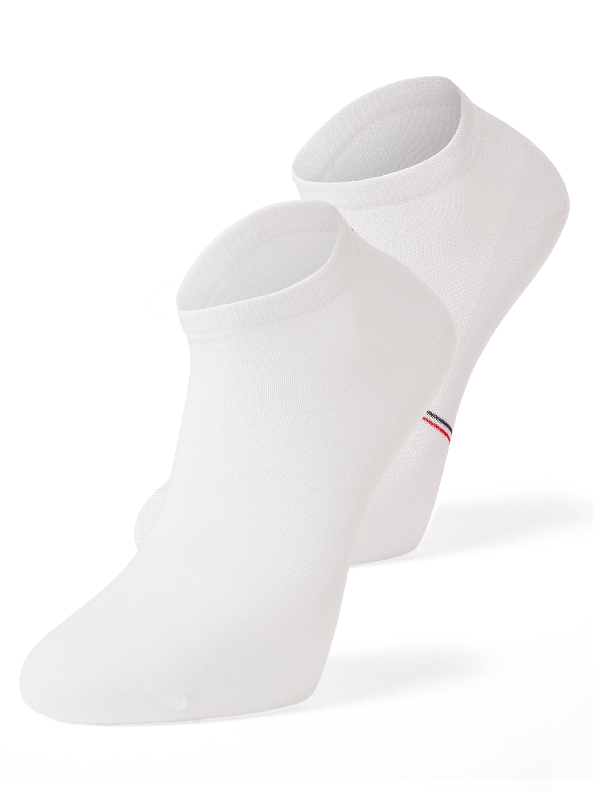 Tommy Hilfiger skarpetki do trampek w 2-paku Kobiety biały, 35-38