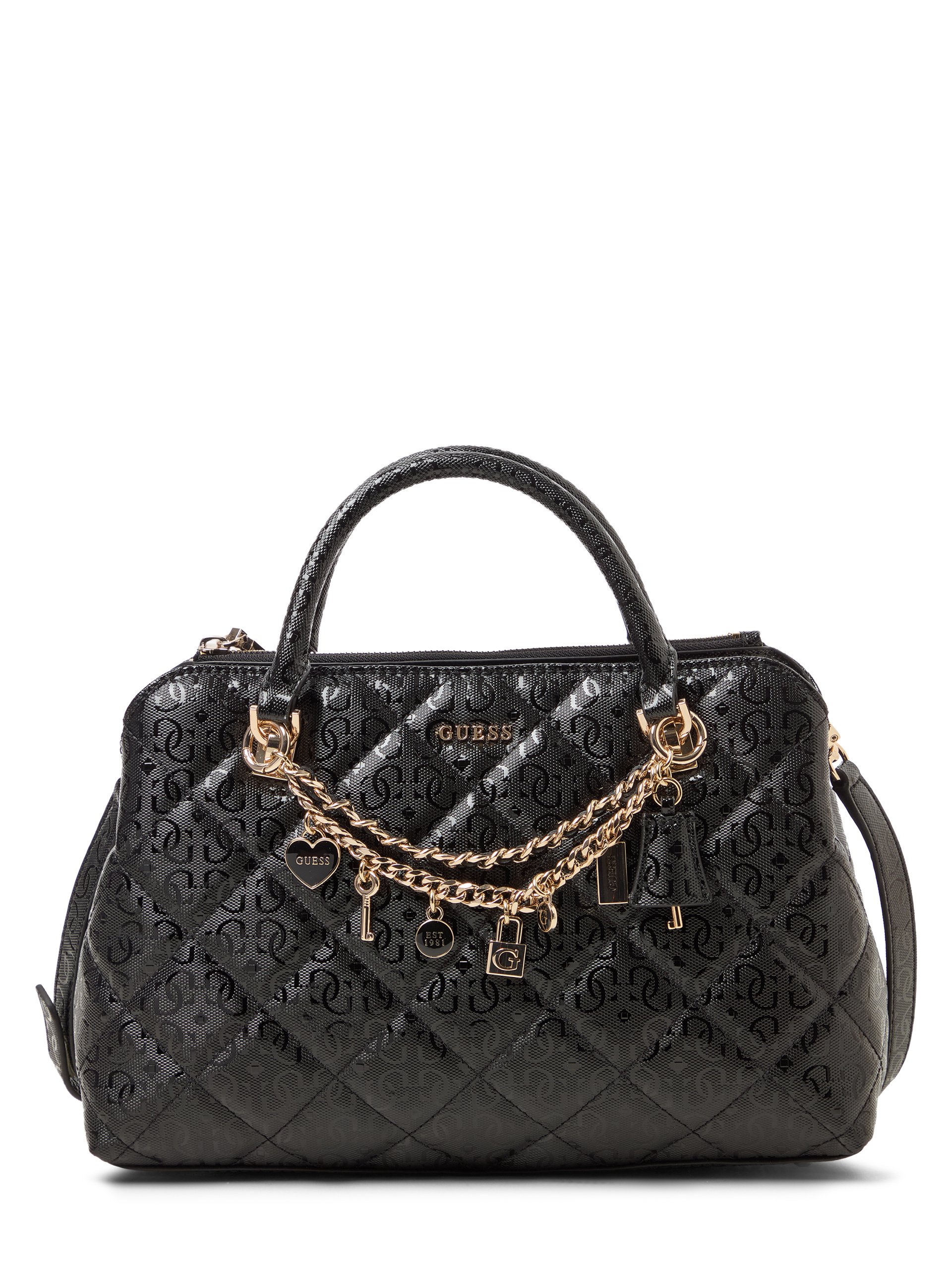 GUESS Torebka - Libby Kobiety Sztuczna skóra czarny