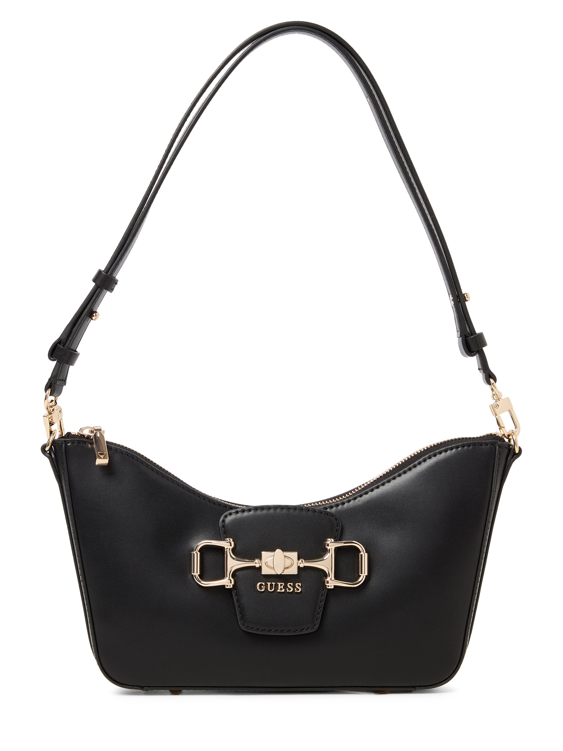 GUESS torba na ramię - Janie Kobiety Sztuczna skóra czarny