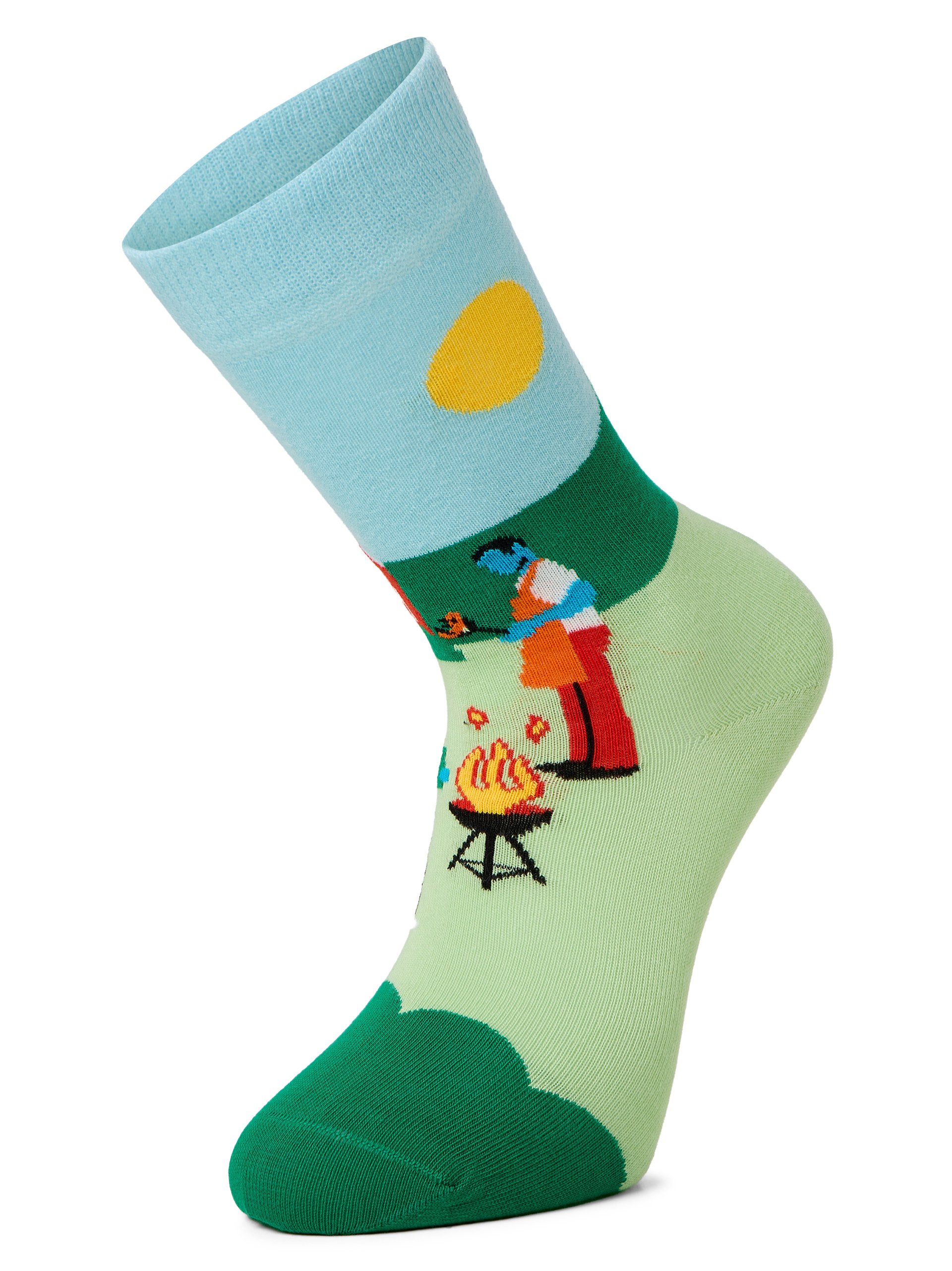 Happy Socks Skarpety Mężczyźni zielony|niebieski|czerwony, 36-40