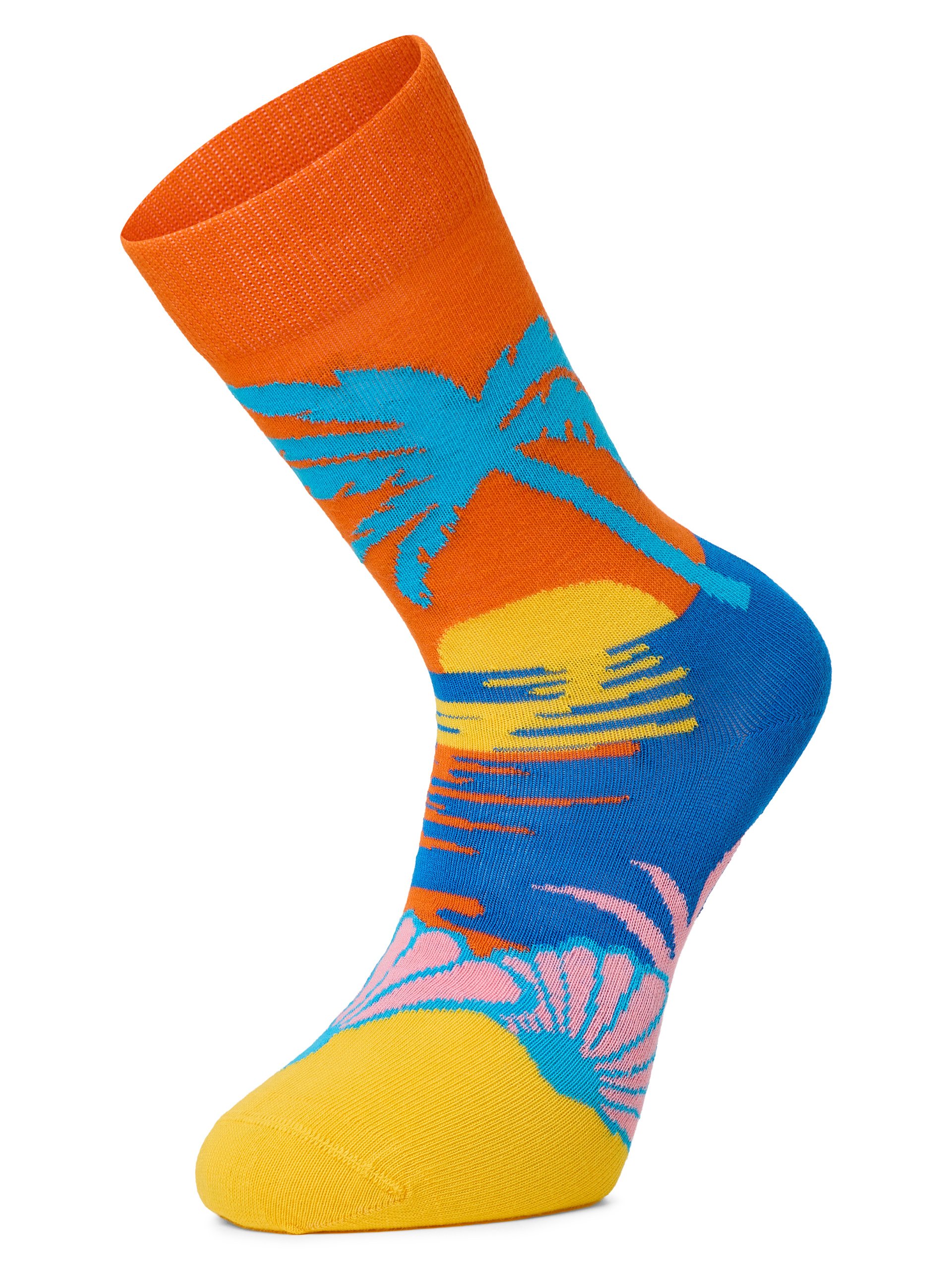 Happy Socks Skarpety Mężczyźni pomarańczowy|niebieski|żółty, 36-40