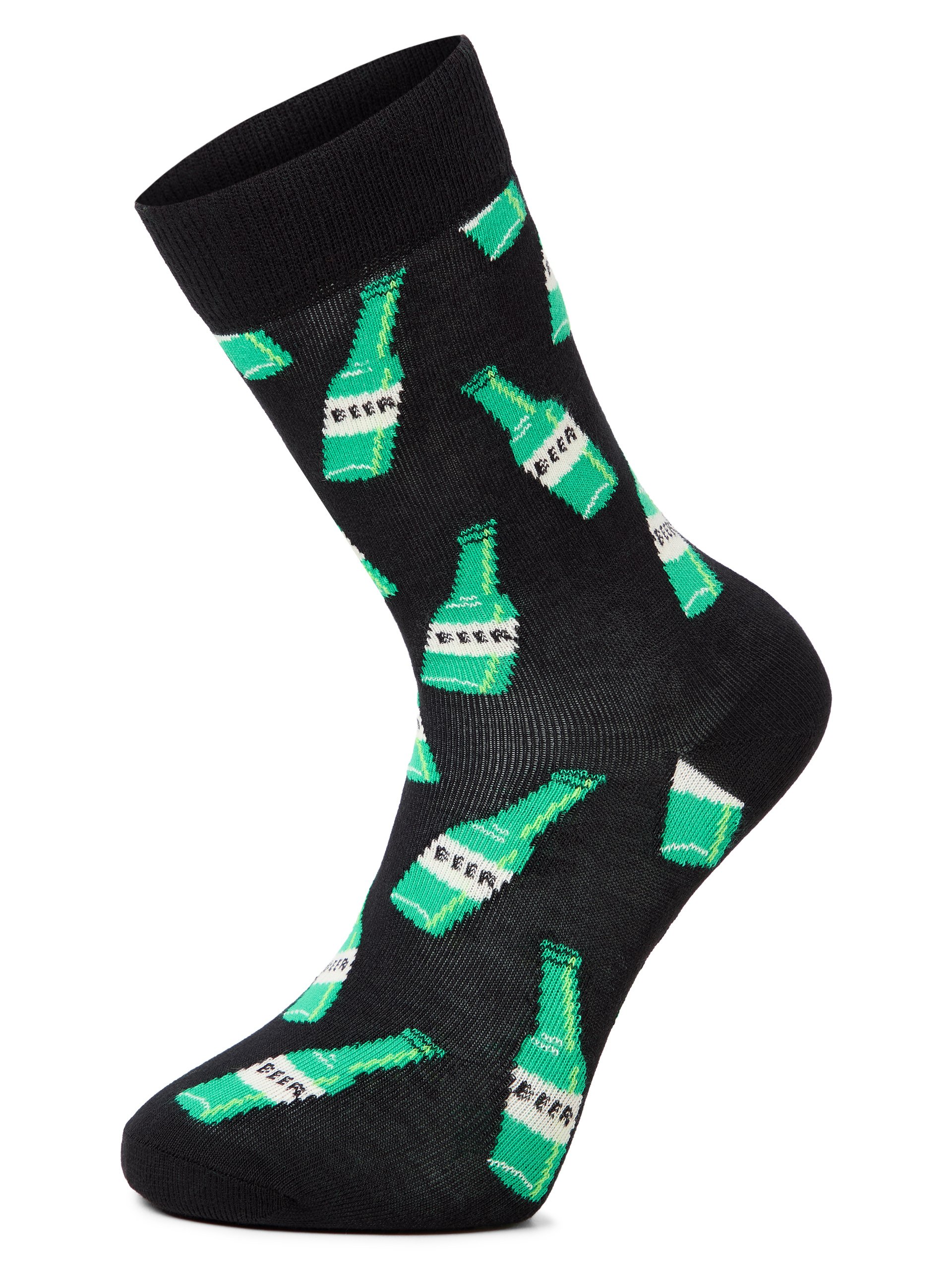 Happy Socks Skarpety Mężczyźni czarny|zielony, 41-46