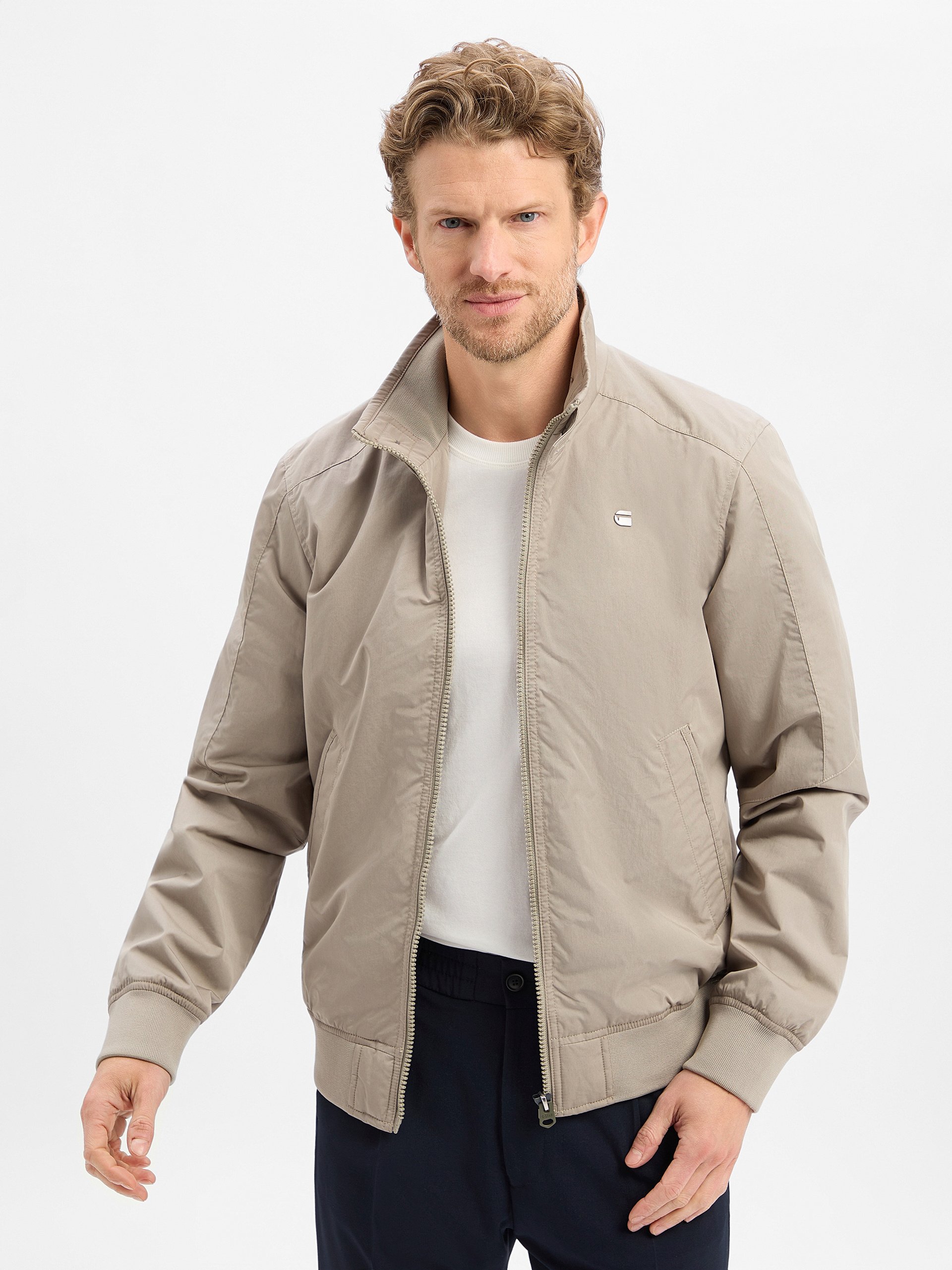 G-Star RAW Bluza Mężczyźni szary|beżowy