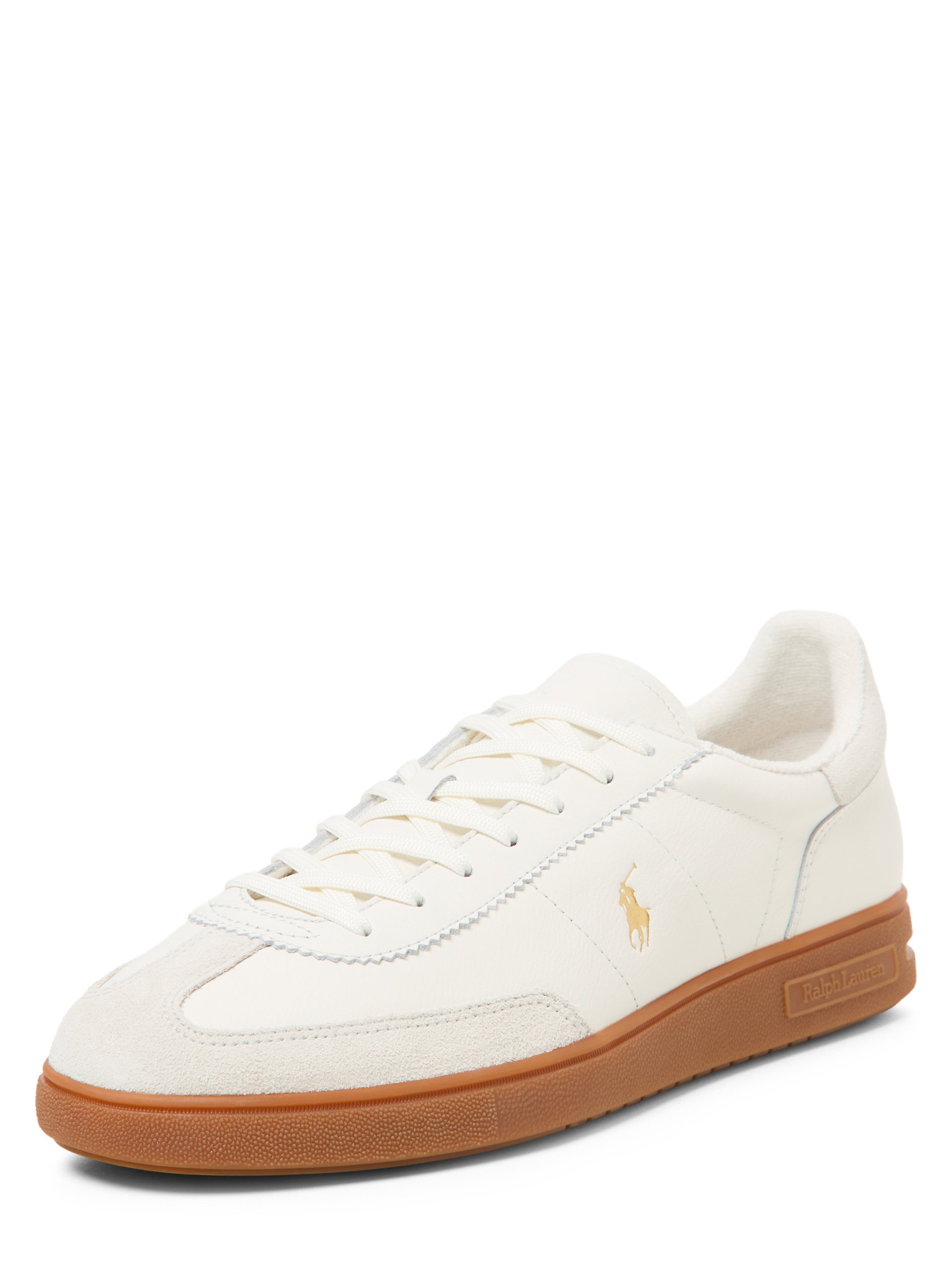 Polo Ralph Lauren buty sportowe - Bedford Mężczyźni skóra biały