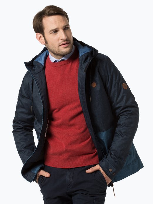 alife & kickin jacke winterjacke mr vader in blau alife & kickin jacke winterjacke mr vader in blau