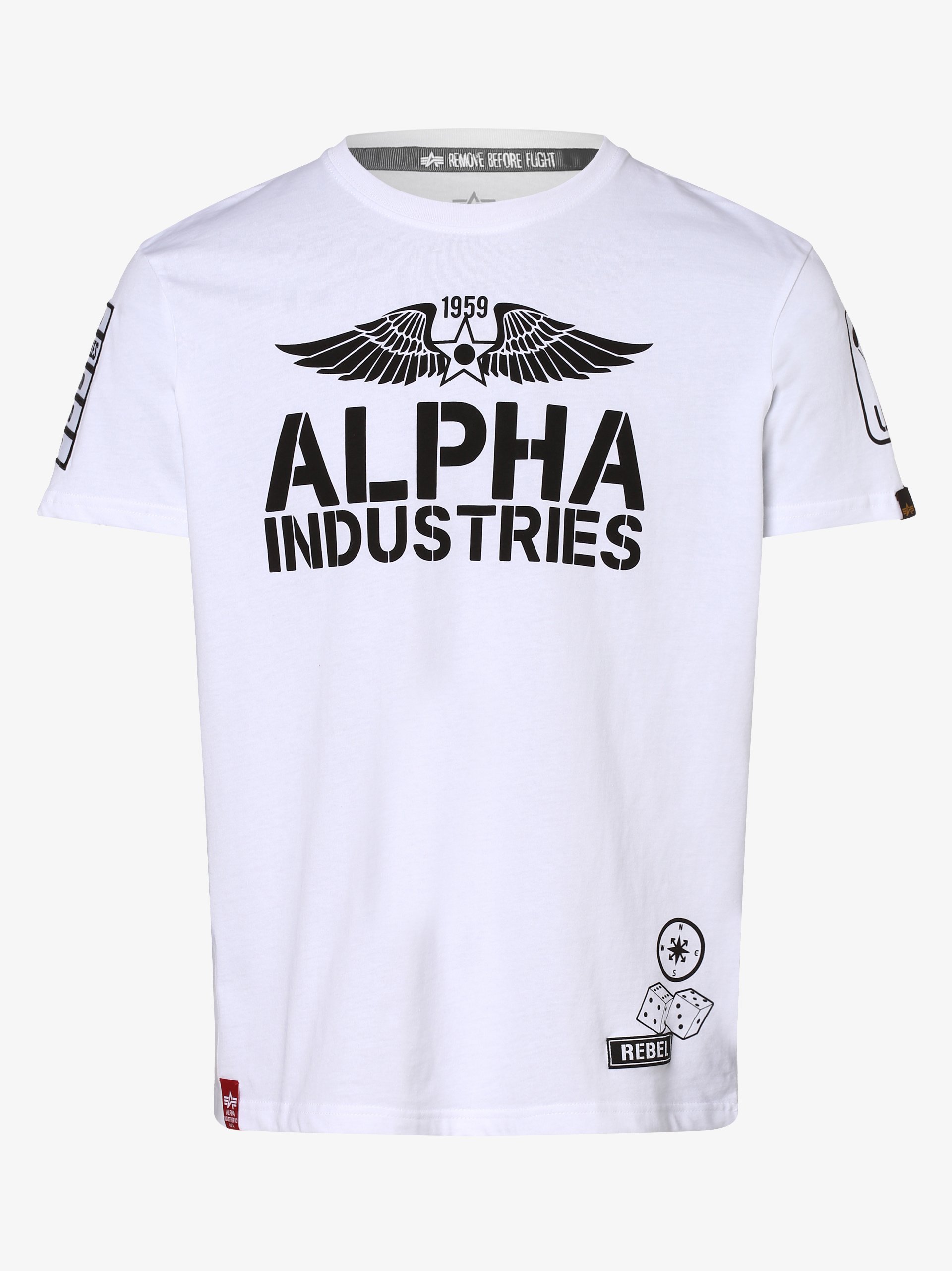 alpha industries t shirt size guide