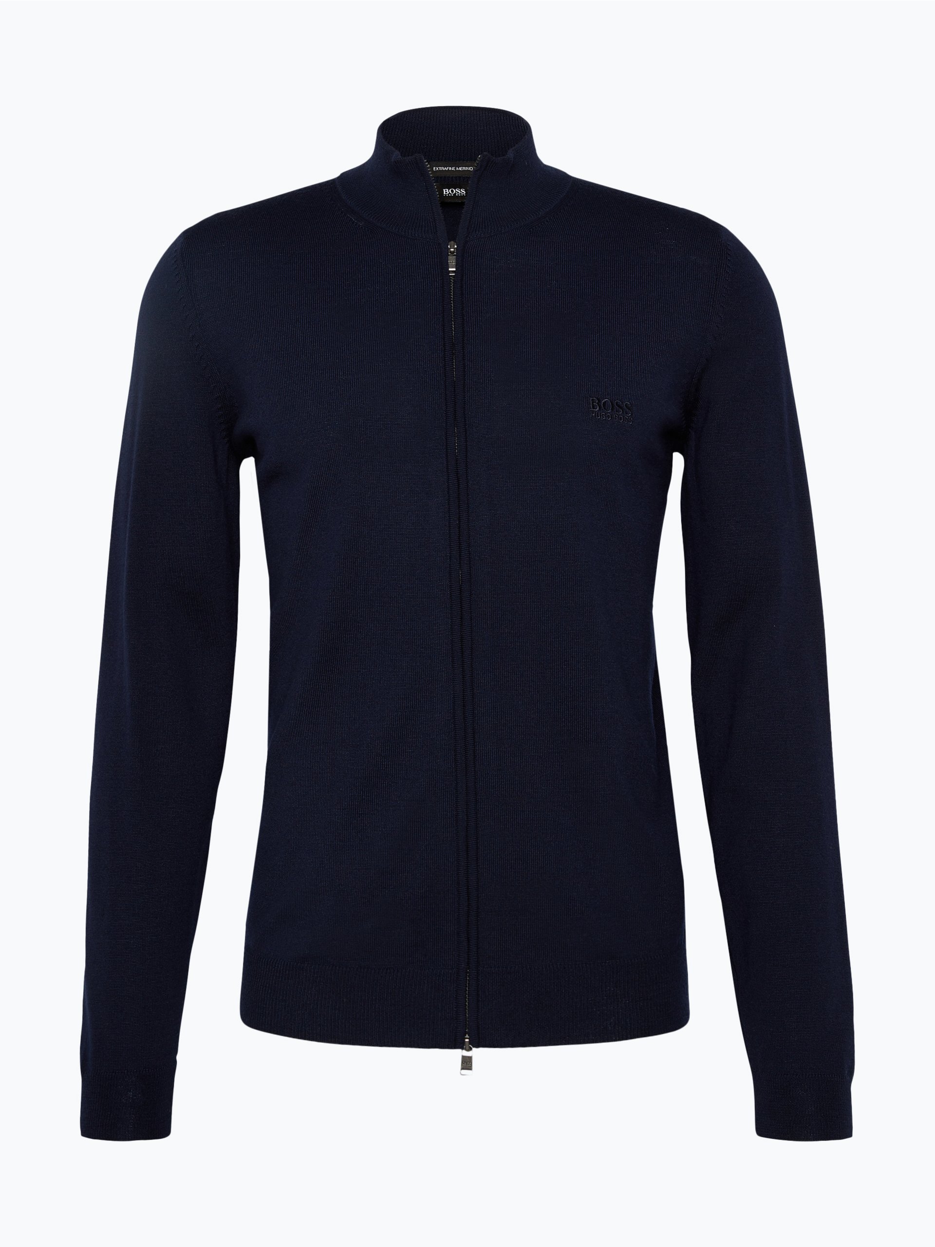 BOSS Herren Strickjacke aus Merinowolle - Balonso-L online kaufen | VANGRAAF.COM